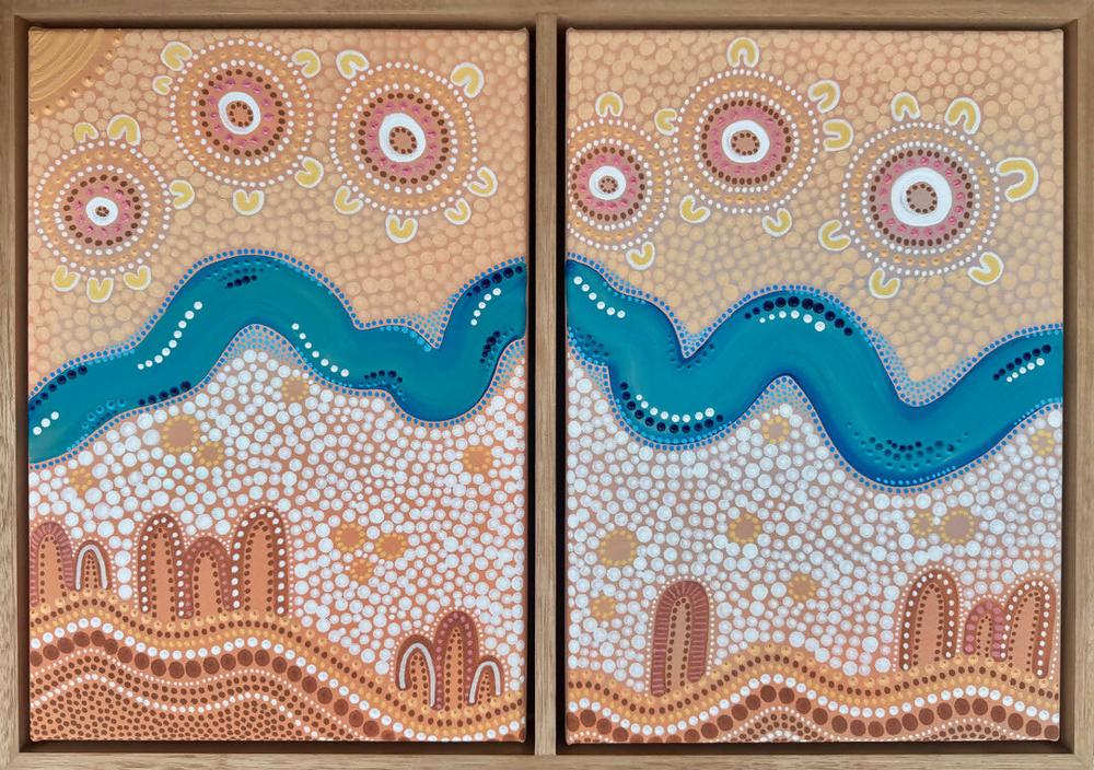 River Connections-by-Domica Hill-original art-Gioia