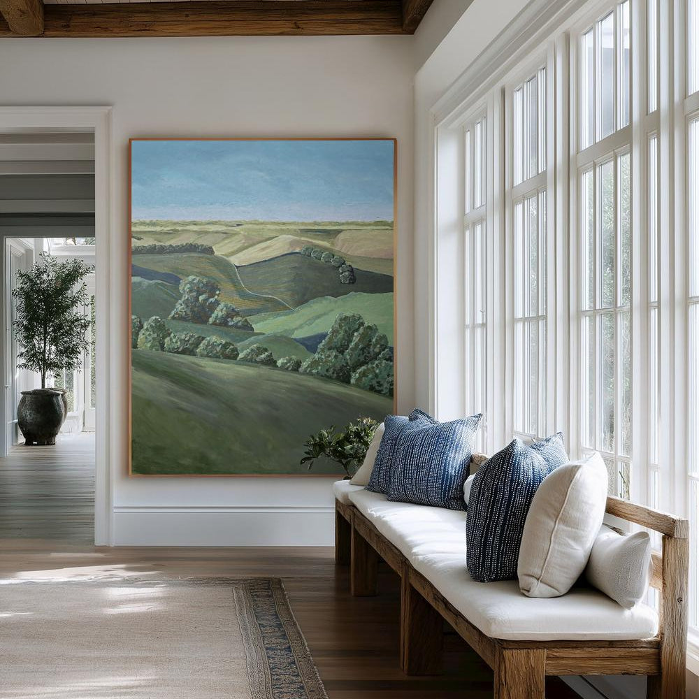 Rolling Hills-by-Di Hocking Creative-original art-Gioia