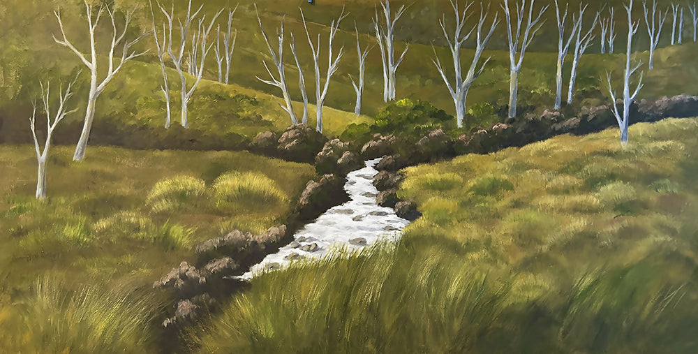 Ronny Creek-by-Pamela Gleeson-original art-Gioia
