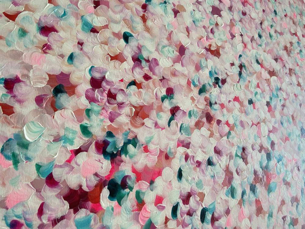 Roses all around , Original Artwork-by-Katherine Spiller-original art-Gioia