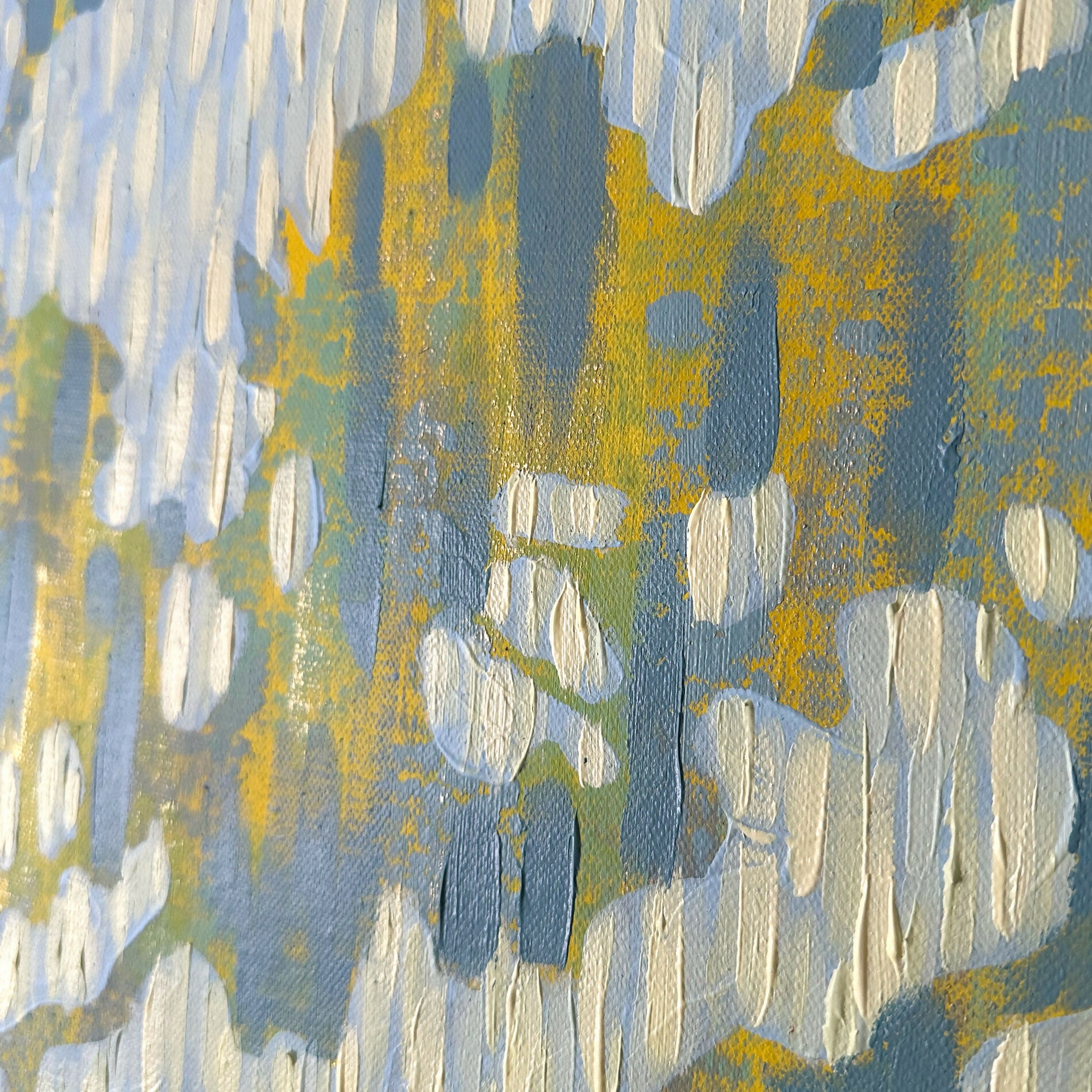 Morning Light Through Pines - Original Painting