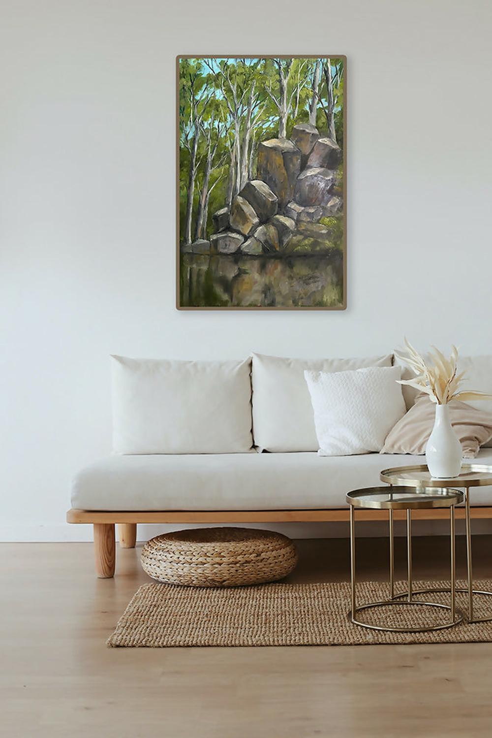 Sailors Creek-by-Pamela Gleeson Original Art-original art-Gioia