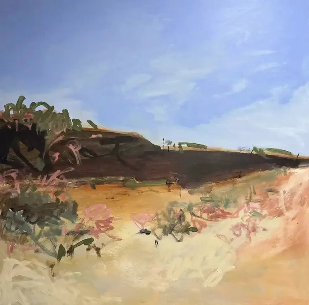 Saltbush and Silence-by-Carolyne Jane-original art-Gioia