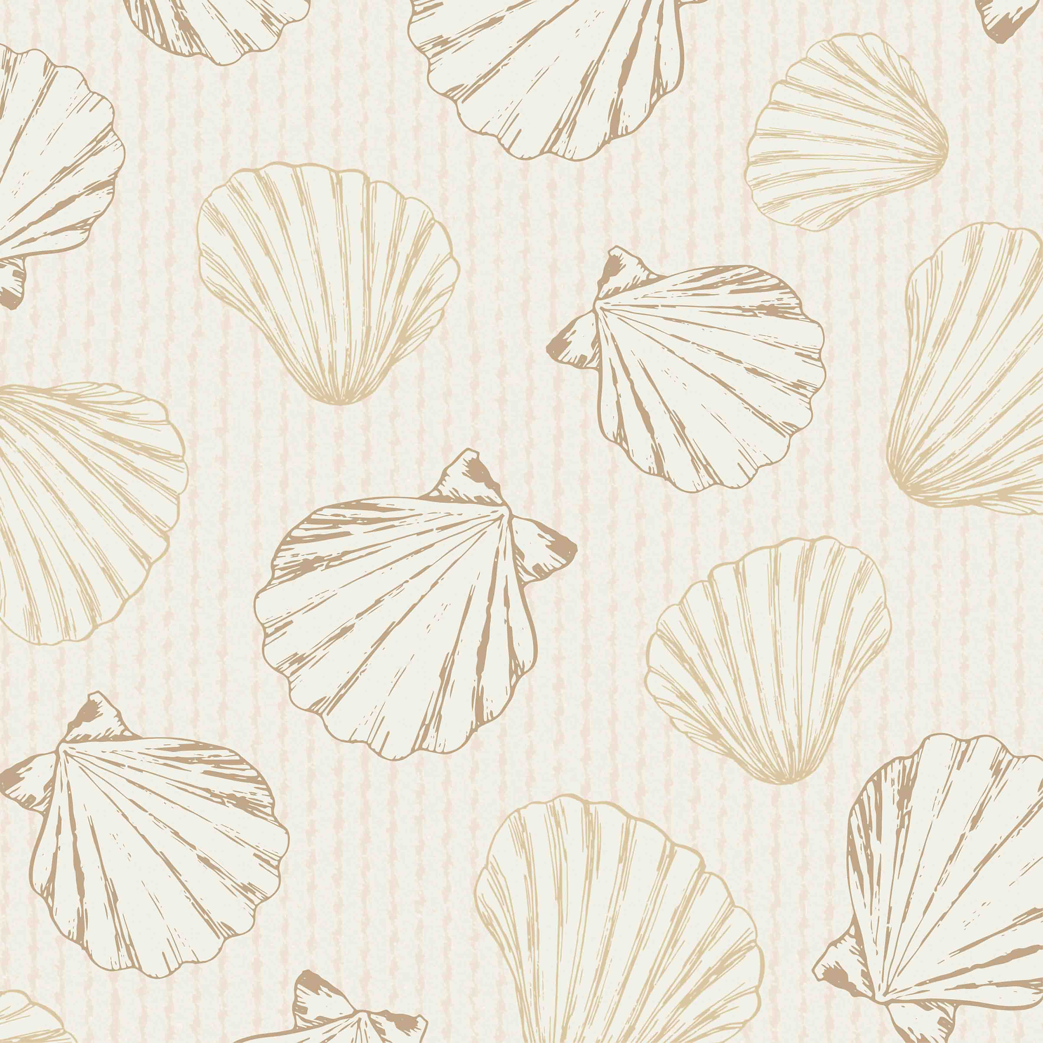 Sandy Scallops-wallpaper-eco-friendly-easy-removal-Gioia Wall Art-3