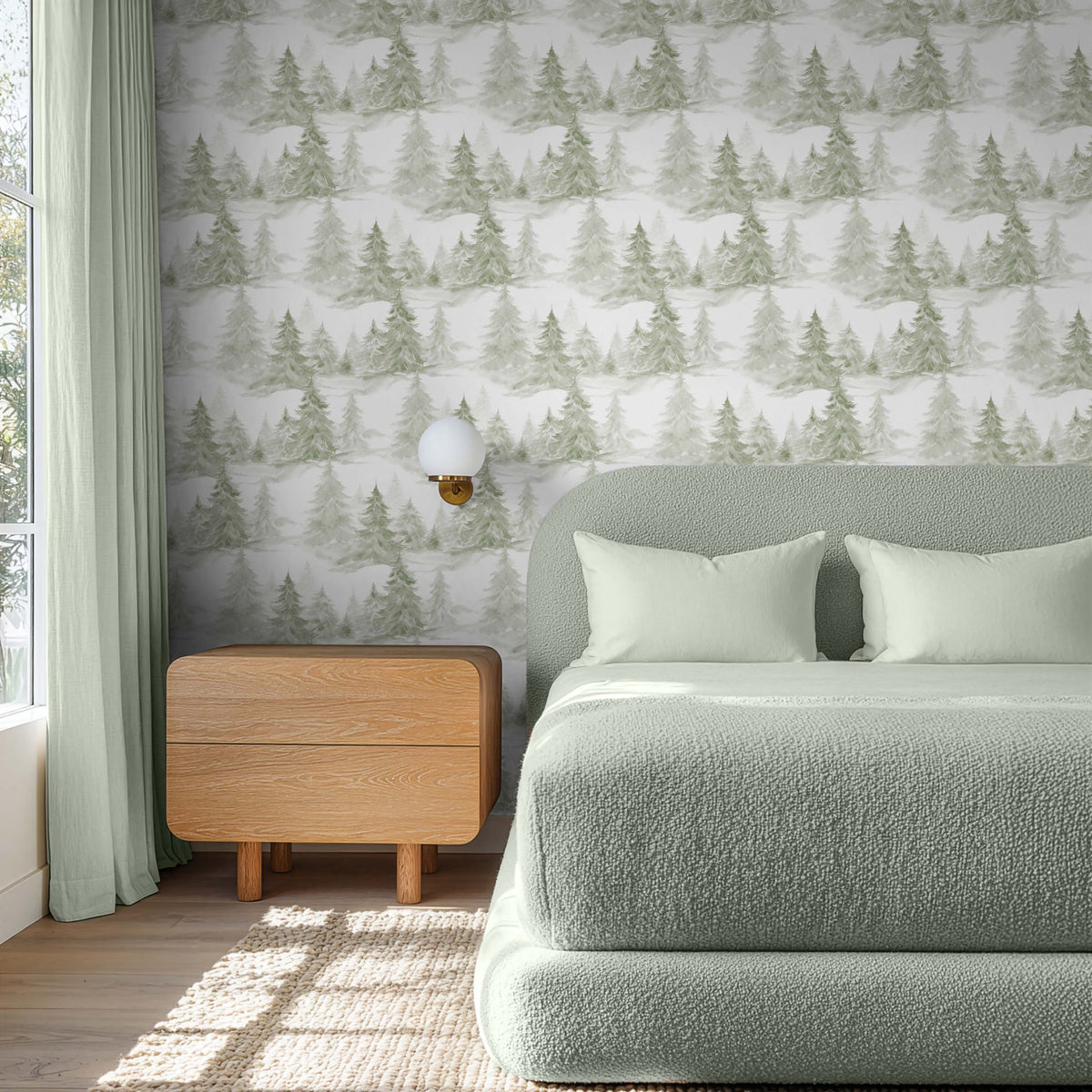 Santas Ride Pattern III-wallpaper-eco-friendly-easy-removal-Leslie Trimbach-5