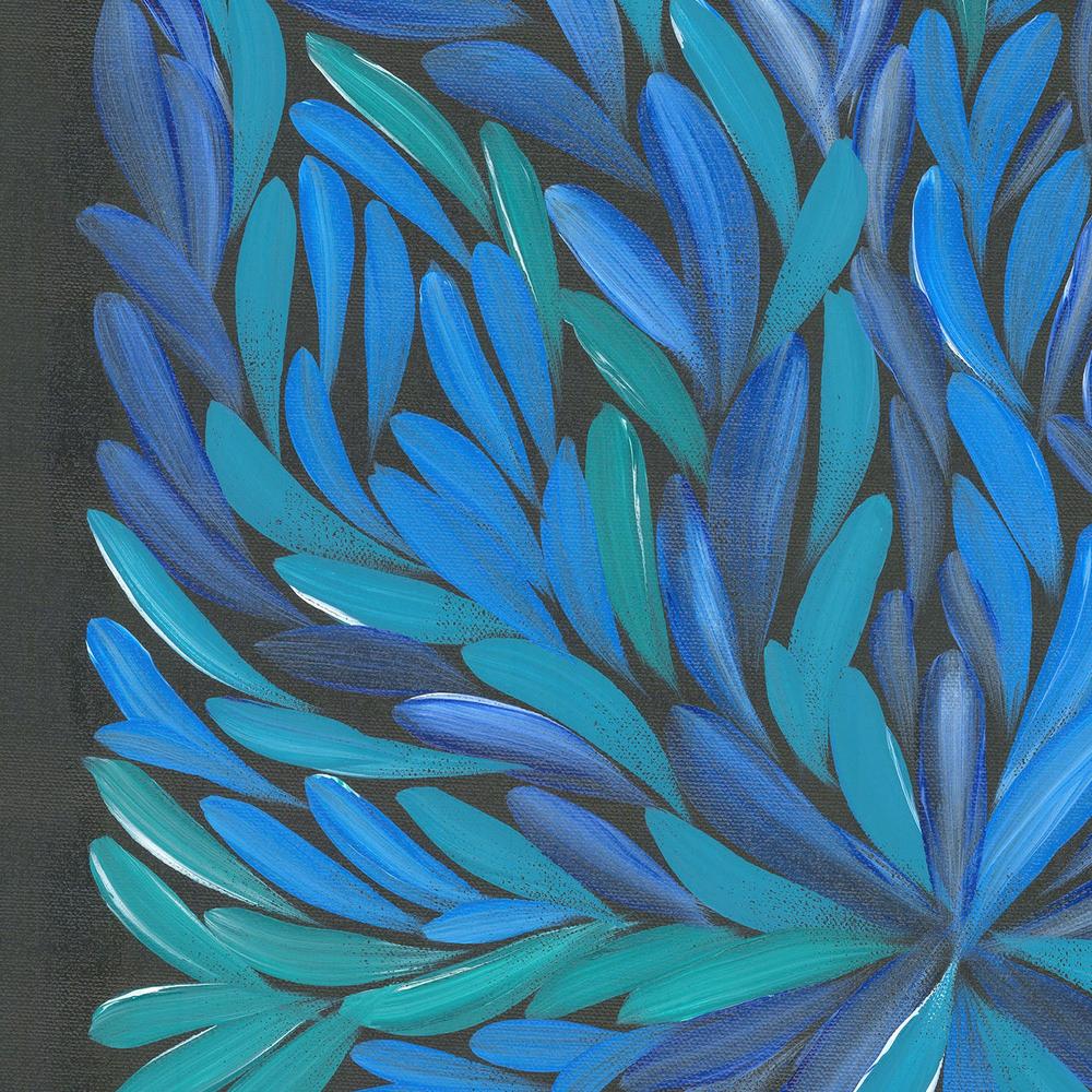 healing leaves-blue
