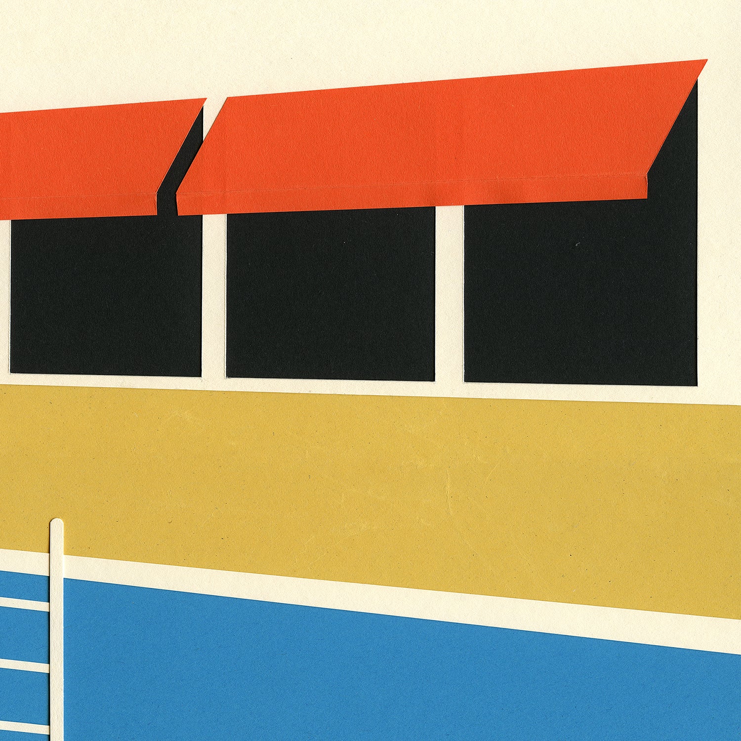 Sunny Poolside Architecture
