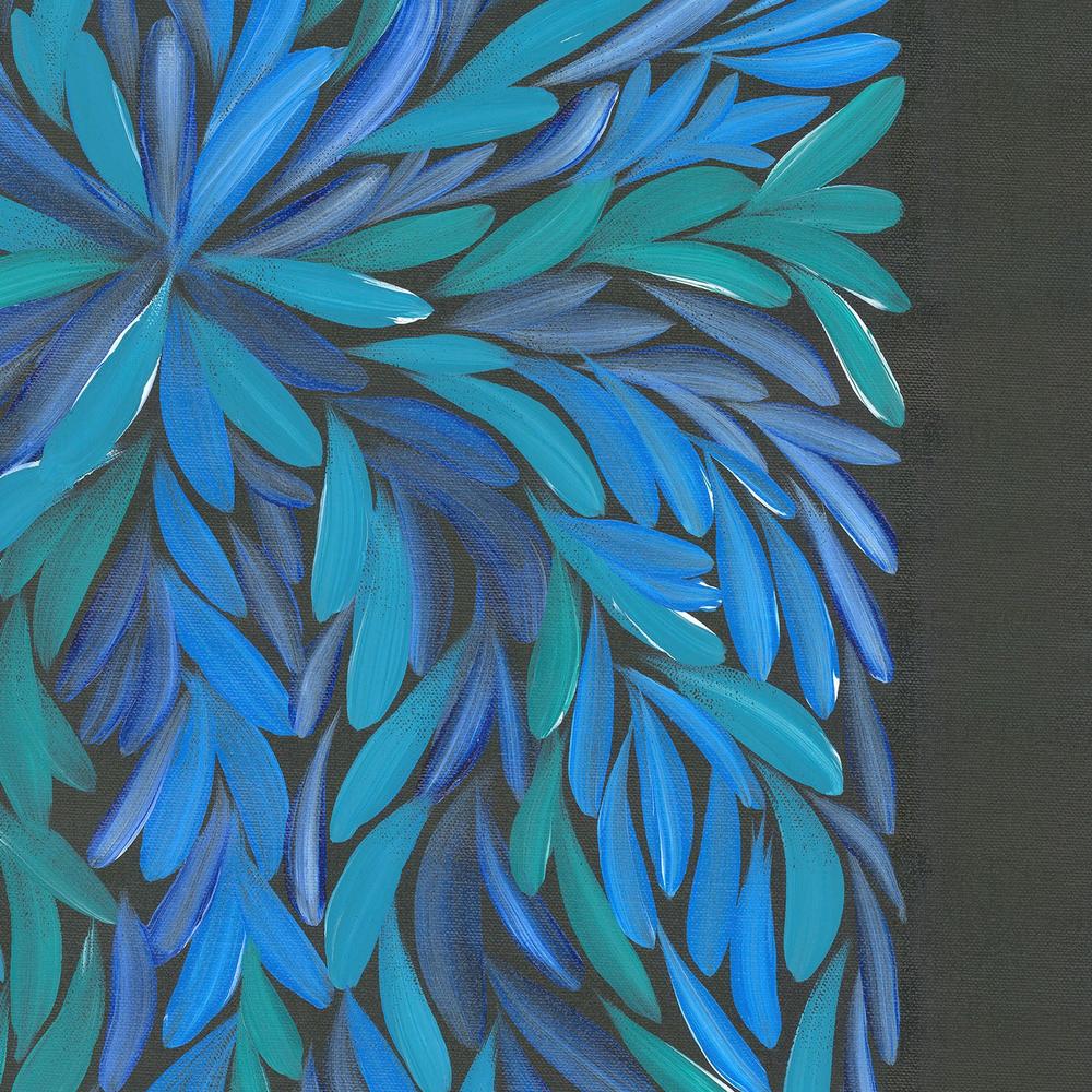 healing leaves-blue