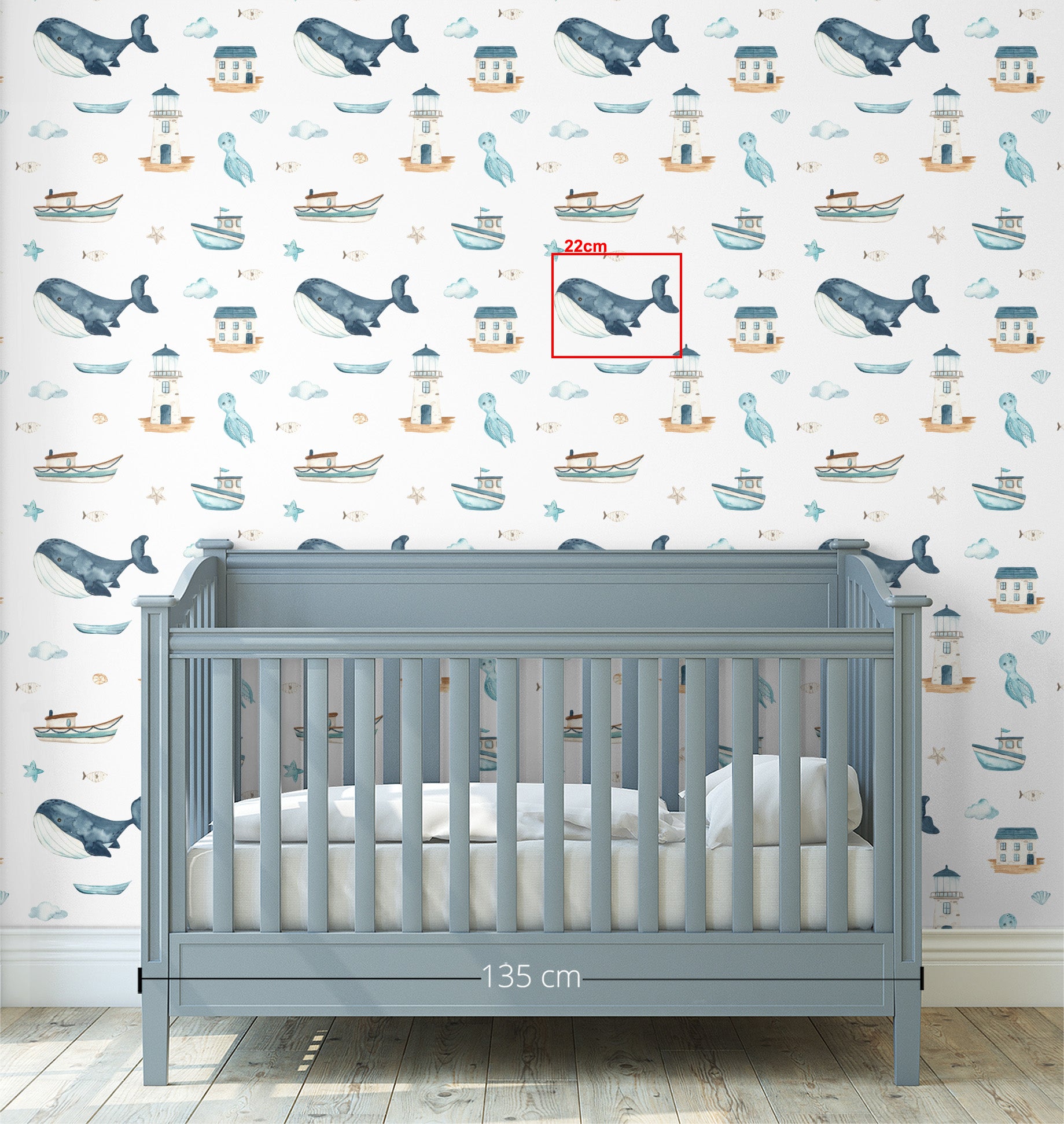 Seaside Play-wallpaper-eco-friendly-easy-removal-Gioia Wall Art-5