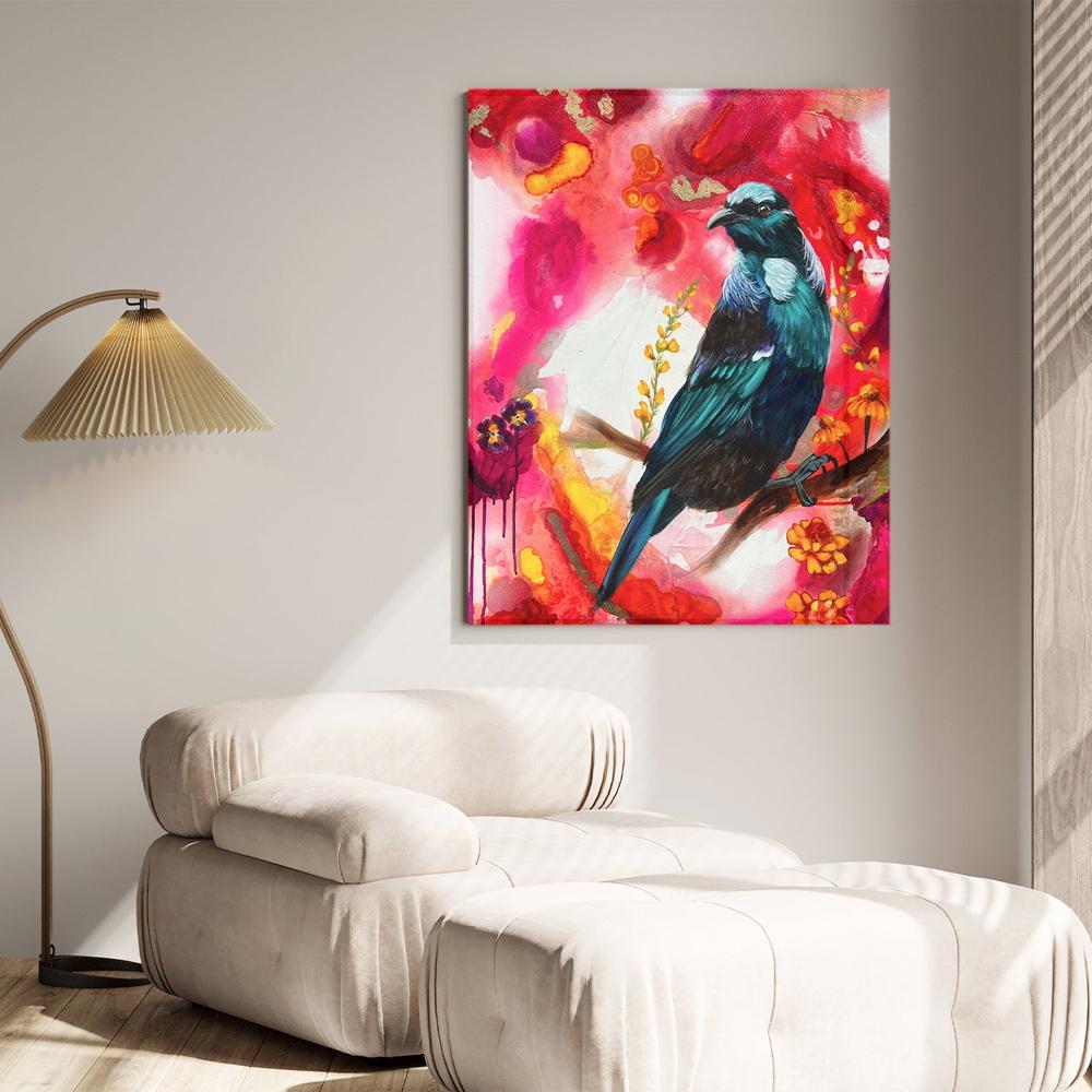 Season Of Bloom, Original Hand-Painted Canvas By Emily Birdsey-by-Emily Birdsey-original art-Gioia