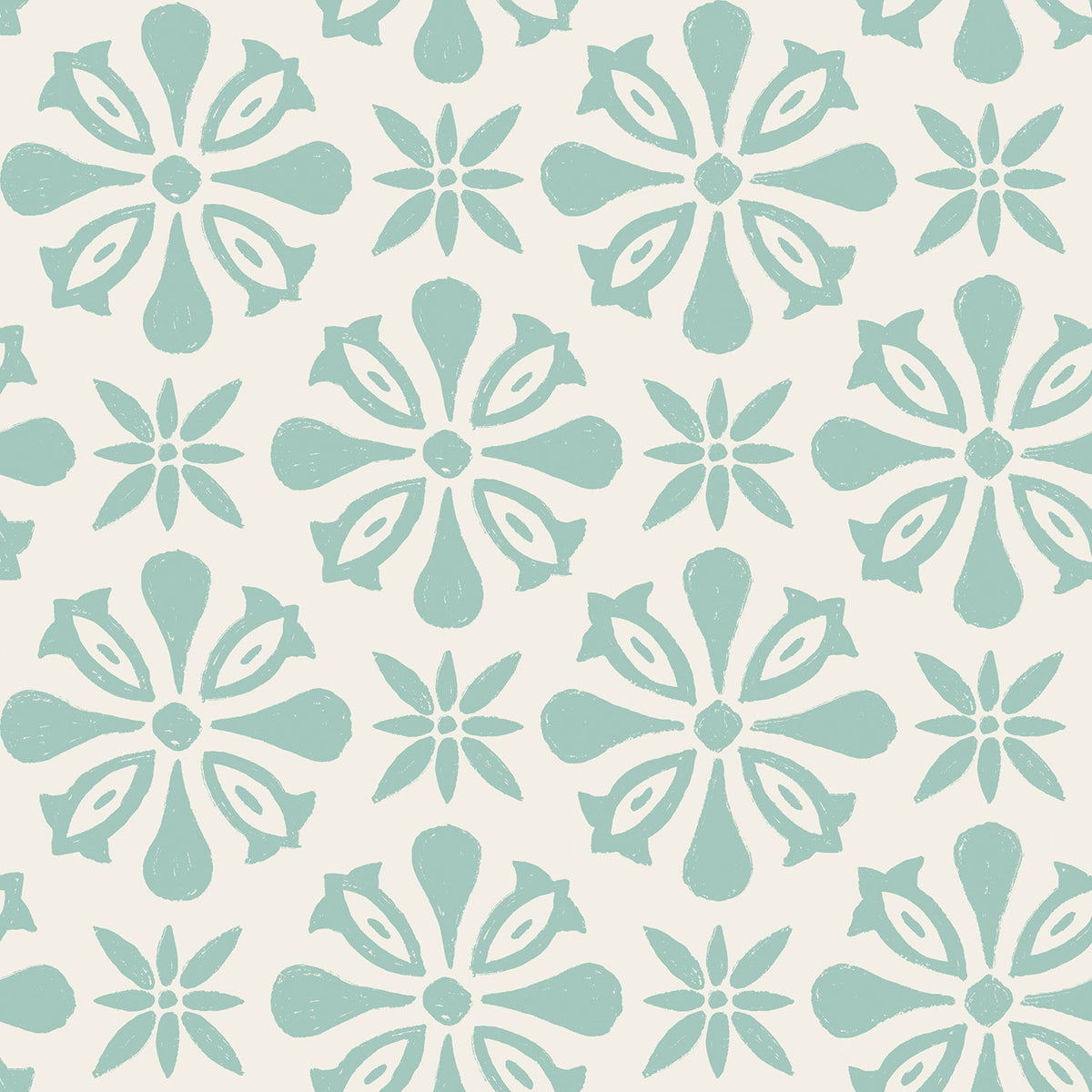 Seasonal Shades Aqua, Wallpaper