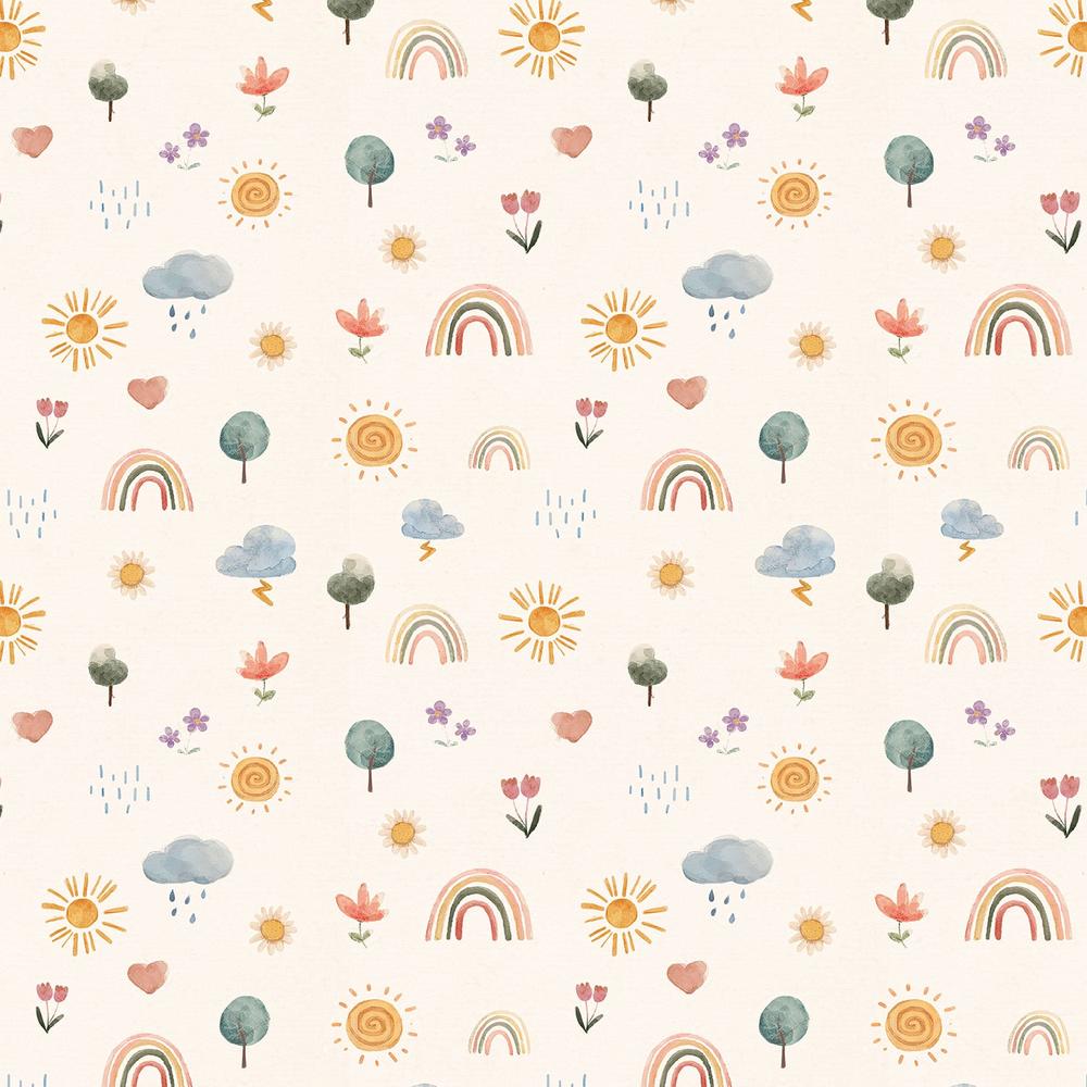 Seasonal Stickers Pattern