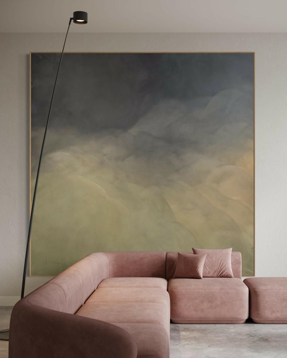 Shadowed Calm , Original Artwork-by-Gabriela Azar Schreiner-original art-Gioia