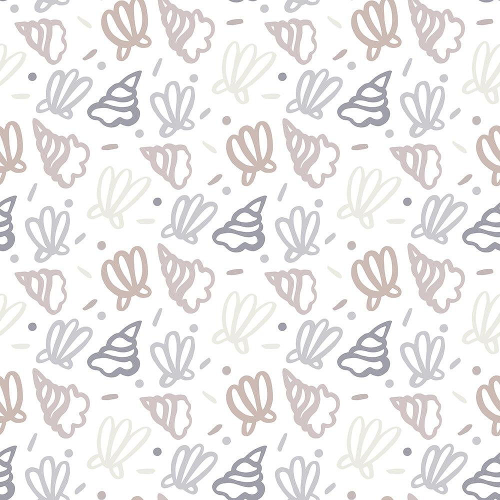 Shells Doodles-wallpaper-eco-friendly-easy-removal-Gioia Wall Art-1