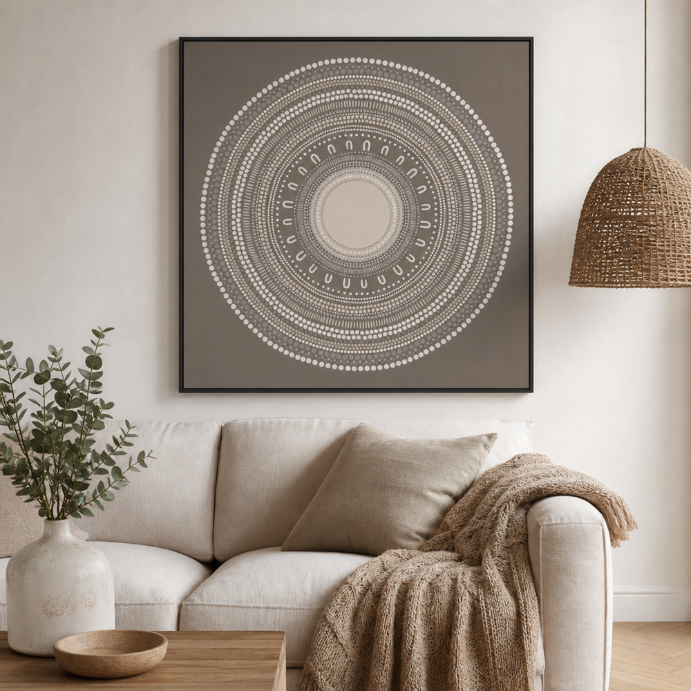 Yarning Circle Gathering, Sage tone, Style B