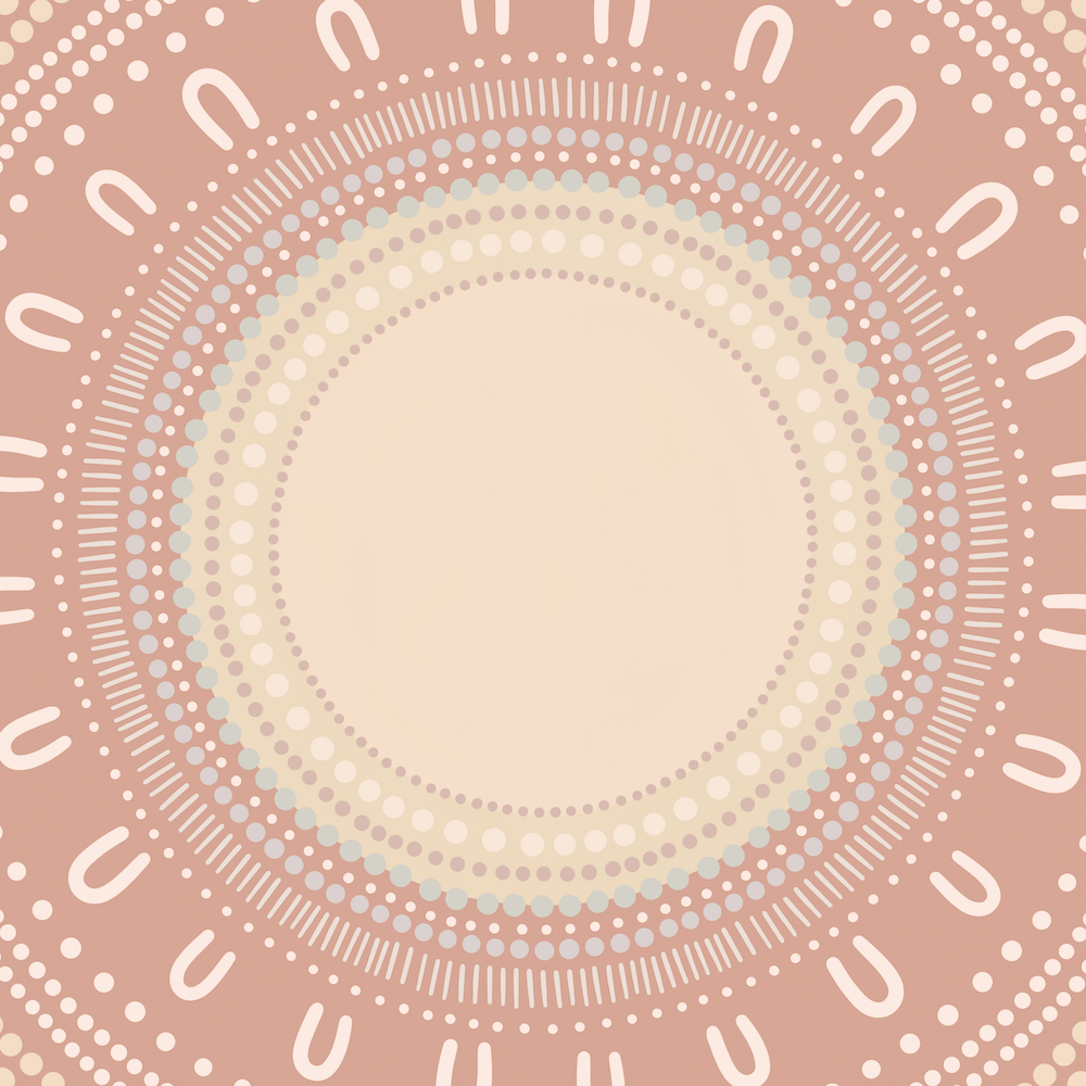 Yarning Circle Gathering, Blush tone, Style C
