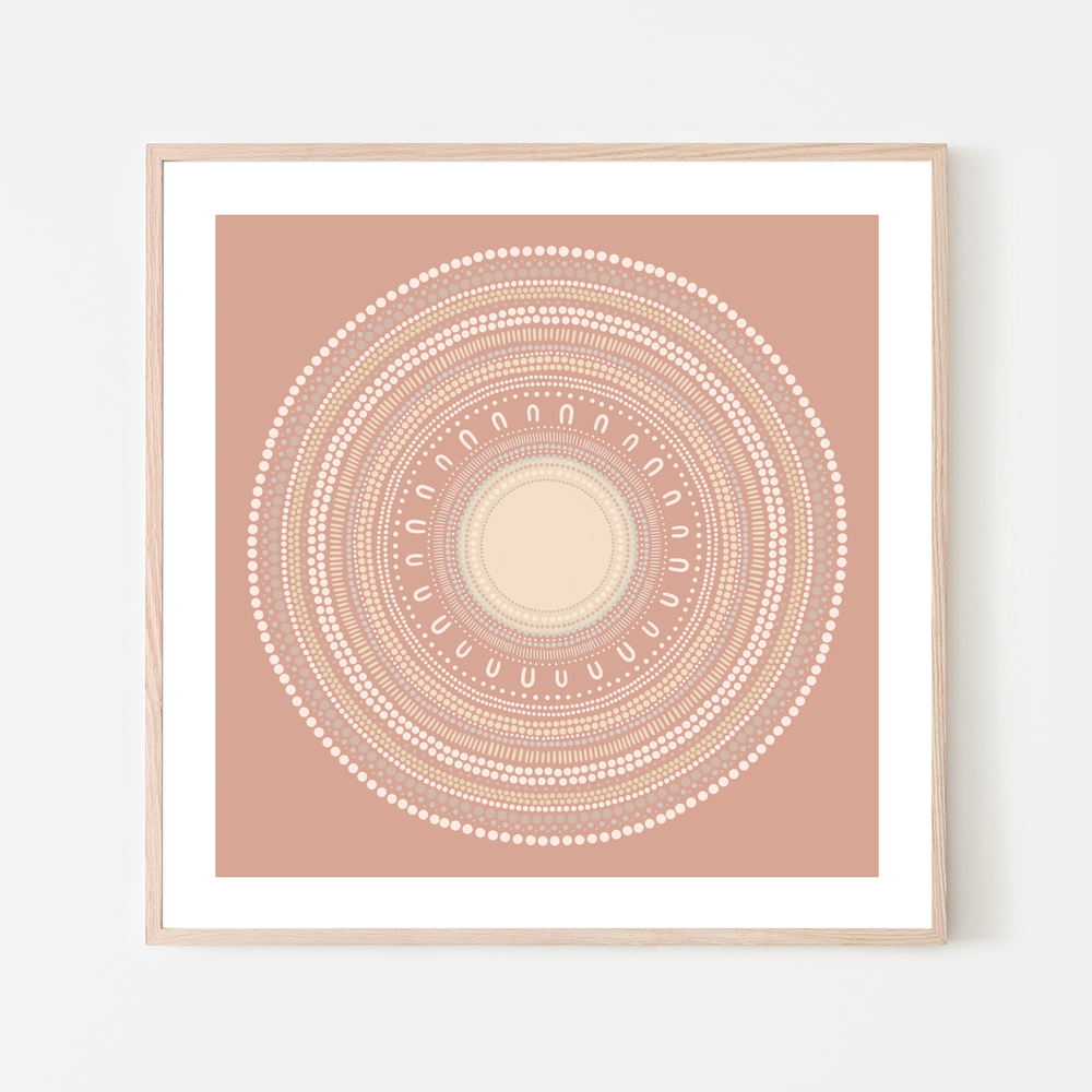 Yarning Circle Gathering, Blush tone, Style C