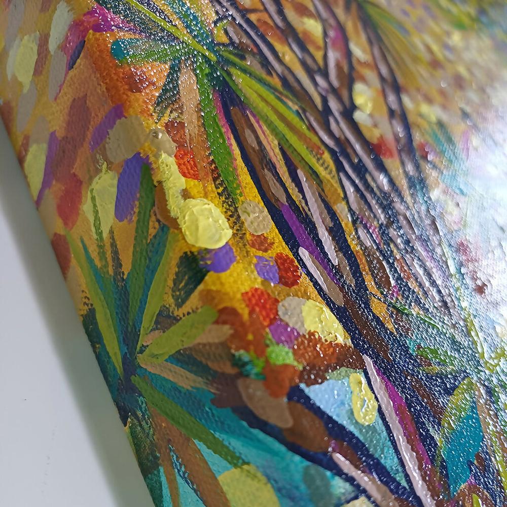 Solitude - the art of being alone-by-Judi Parkinson-original art-Gioia