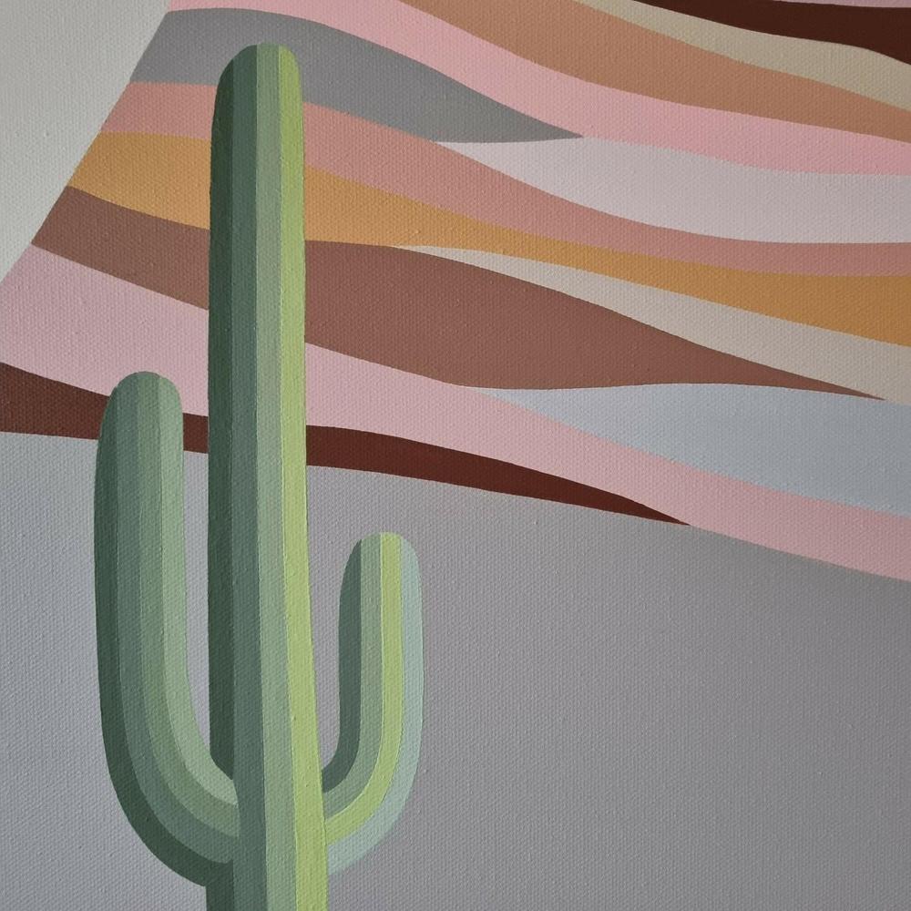 Sonora #4, Original Hand-Painted Canvas By Michelle Jirsensky-by-Michelle Jirsensky-original art-Gioia