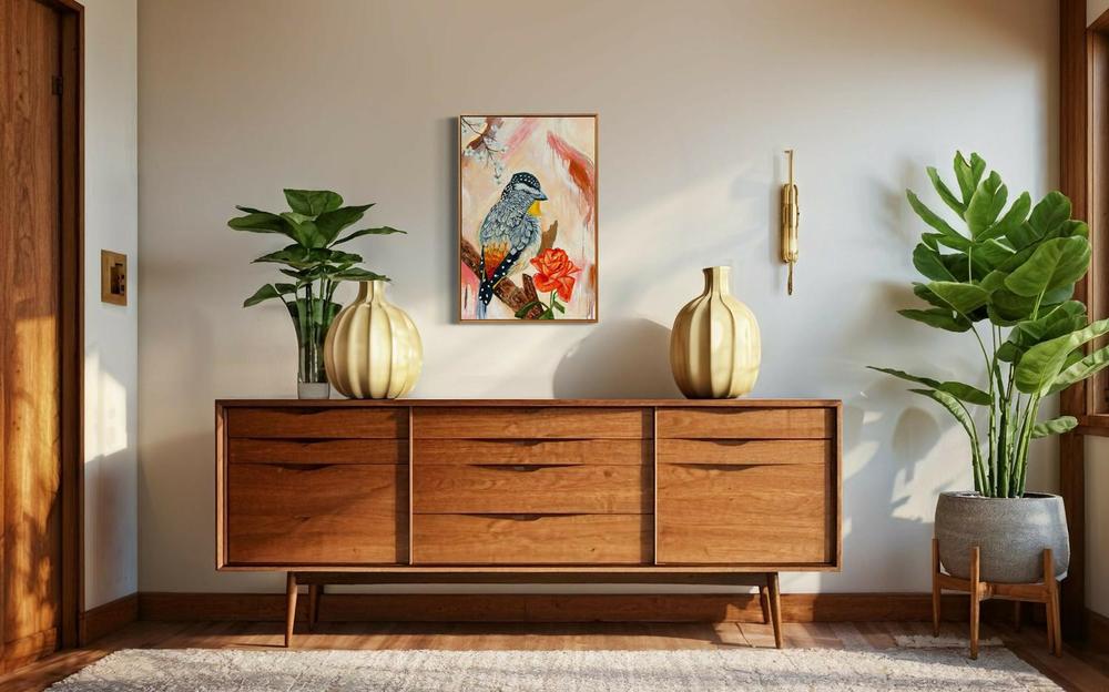 Spotted Beauty, Original Hand-Painted Canvas By Emily Birdsey-by-Emily Birdsey Fine Art-original art-Gioia