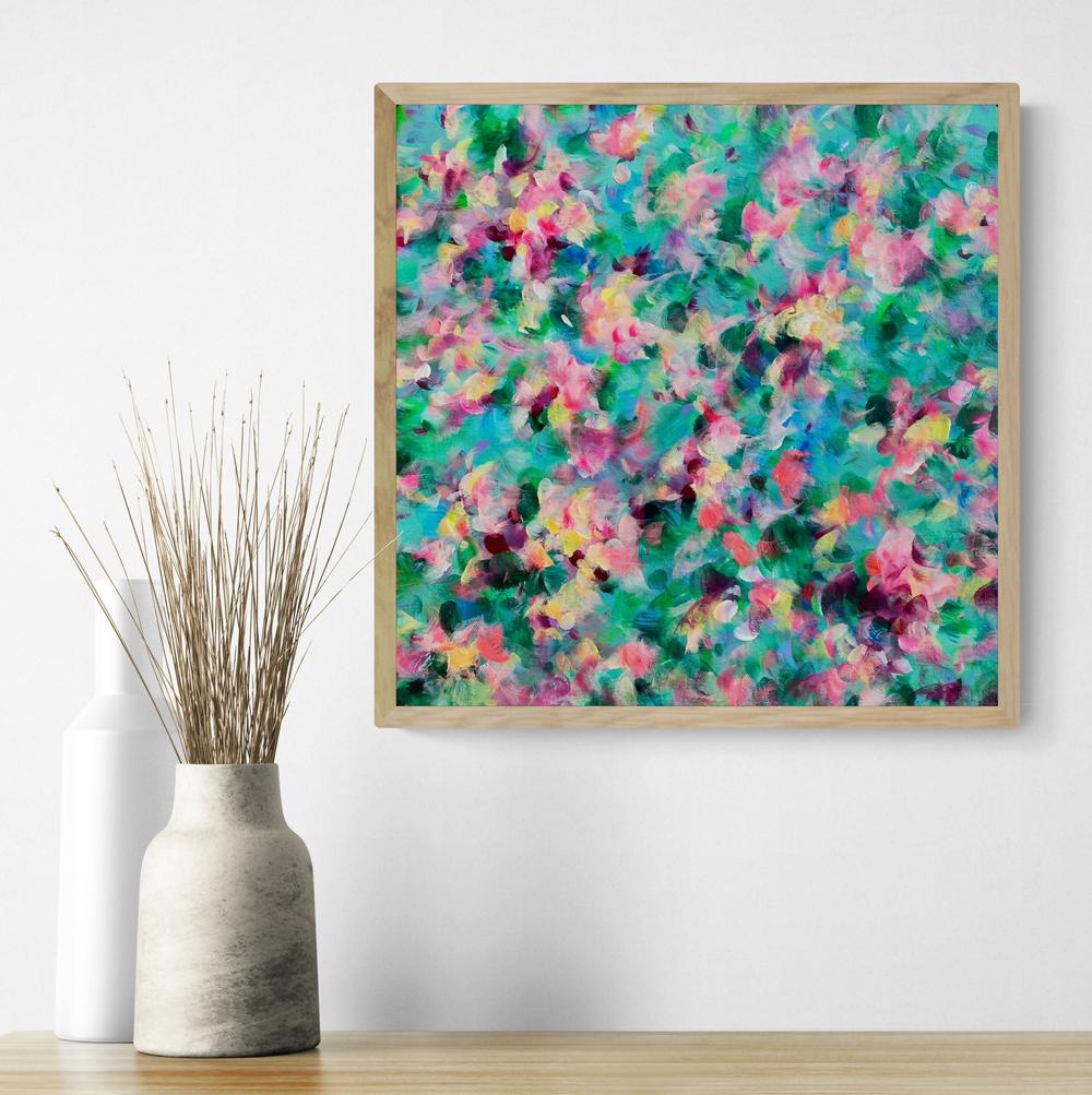 Spring Beginnings , Original Artwork-by-Katherine Spiller-original art-Gioia