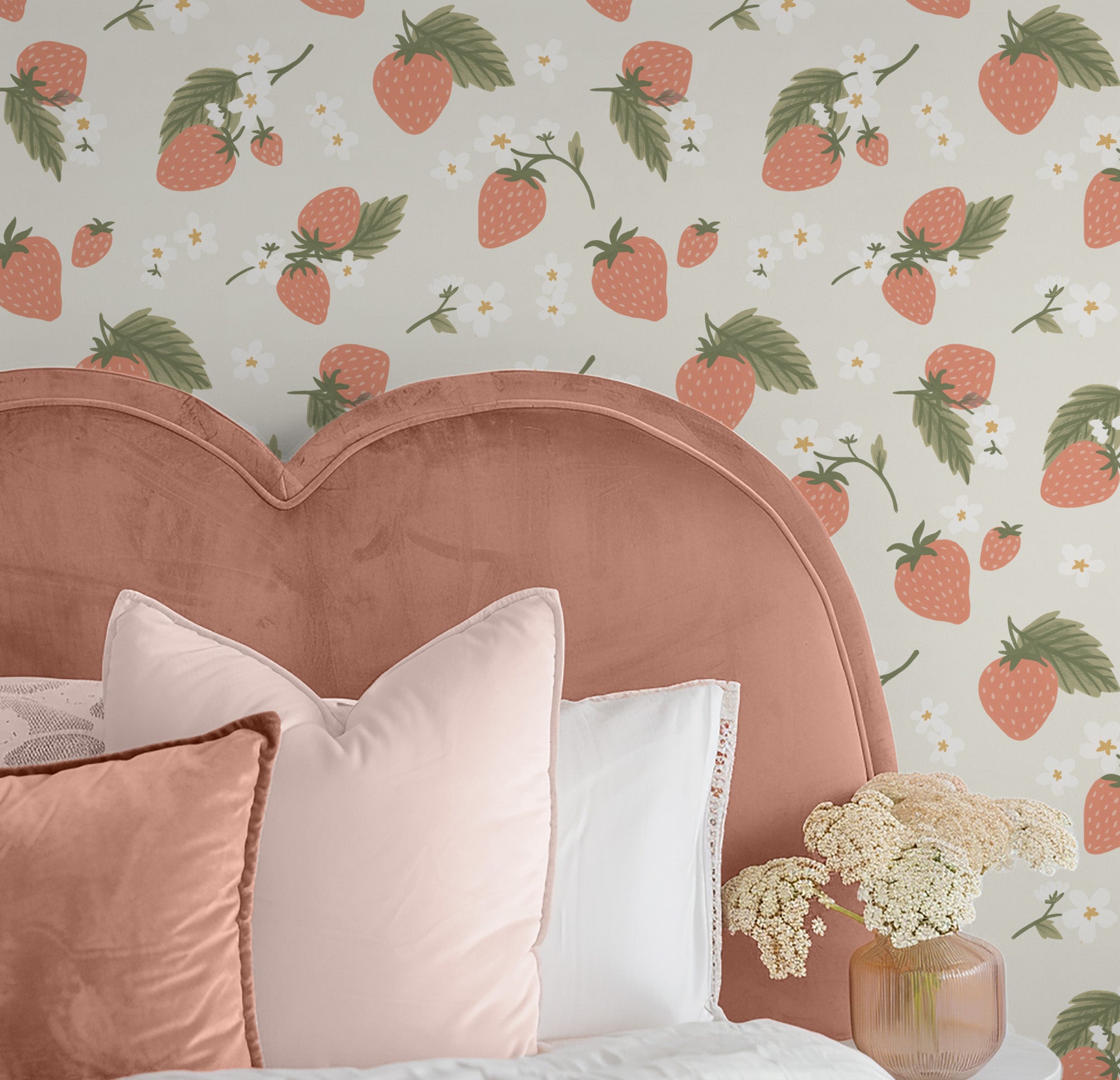Spring Garden Pattern IXA-wallpaper-eco-friendly-easy-removal-Laura Marshall-5