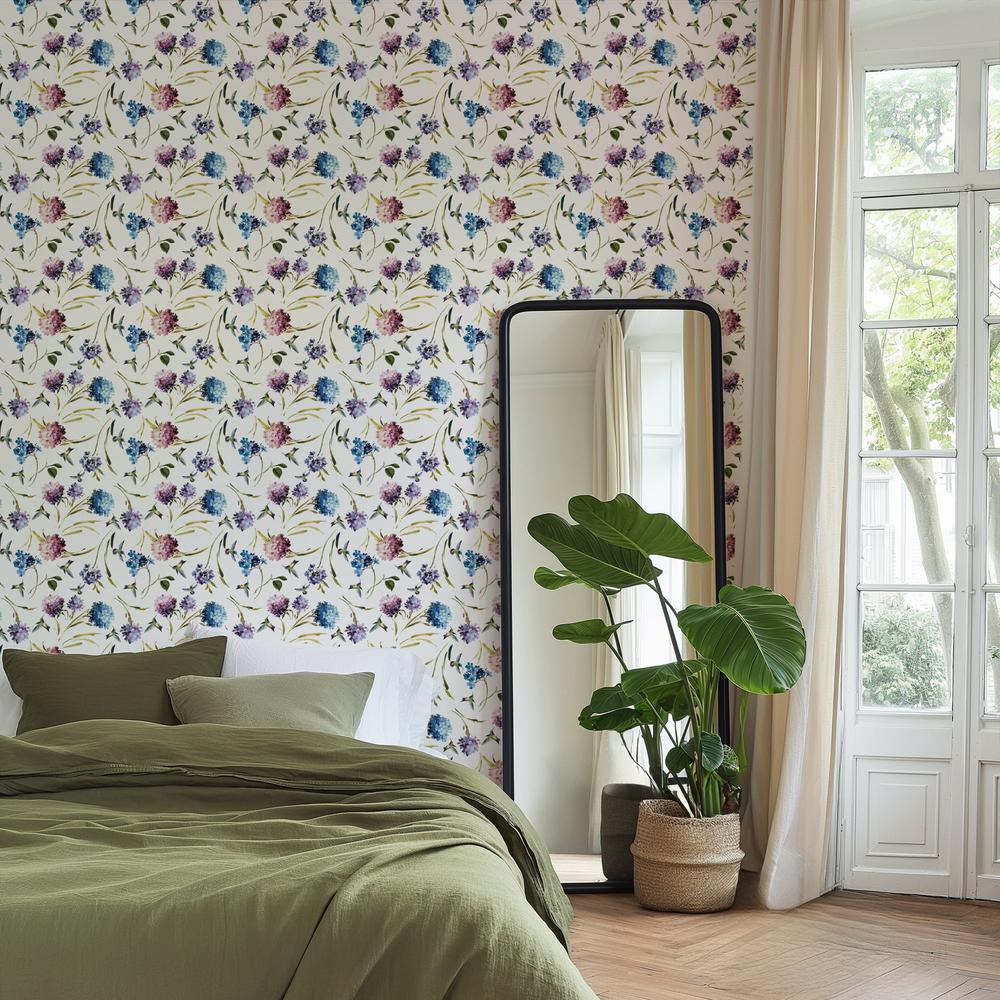Spring Nectar Pattern III-wallpaper-eco-friendly-easy-removal-Lisa Audit-5