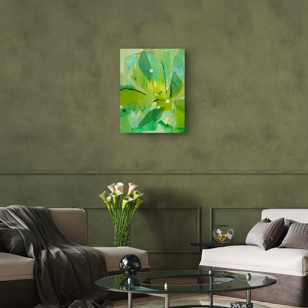 Spring Palm-by-Jake Reston Original Art-original art-Gioia