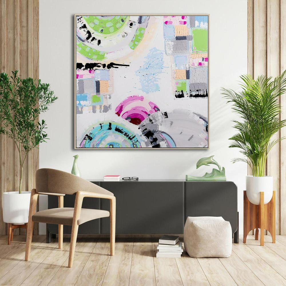 St Kilda Sky, Original Hand-Painted Canvas By Ani Ipradjian-by-Ani Ipradjian-original art-Gioia