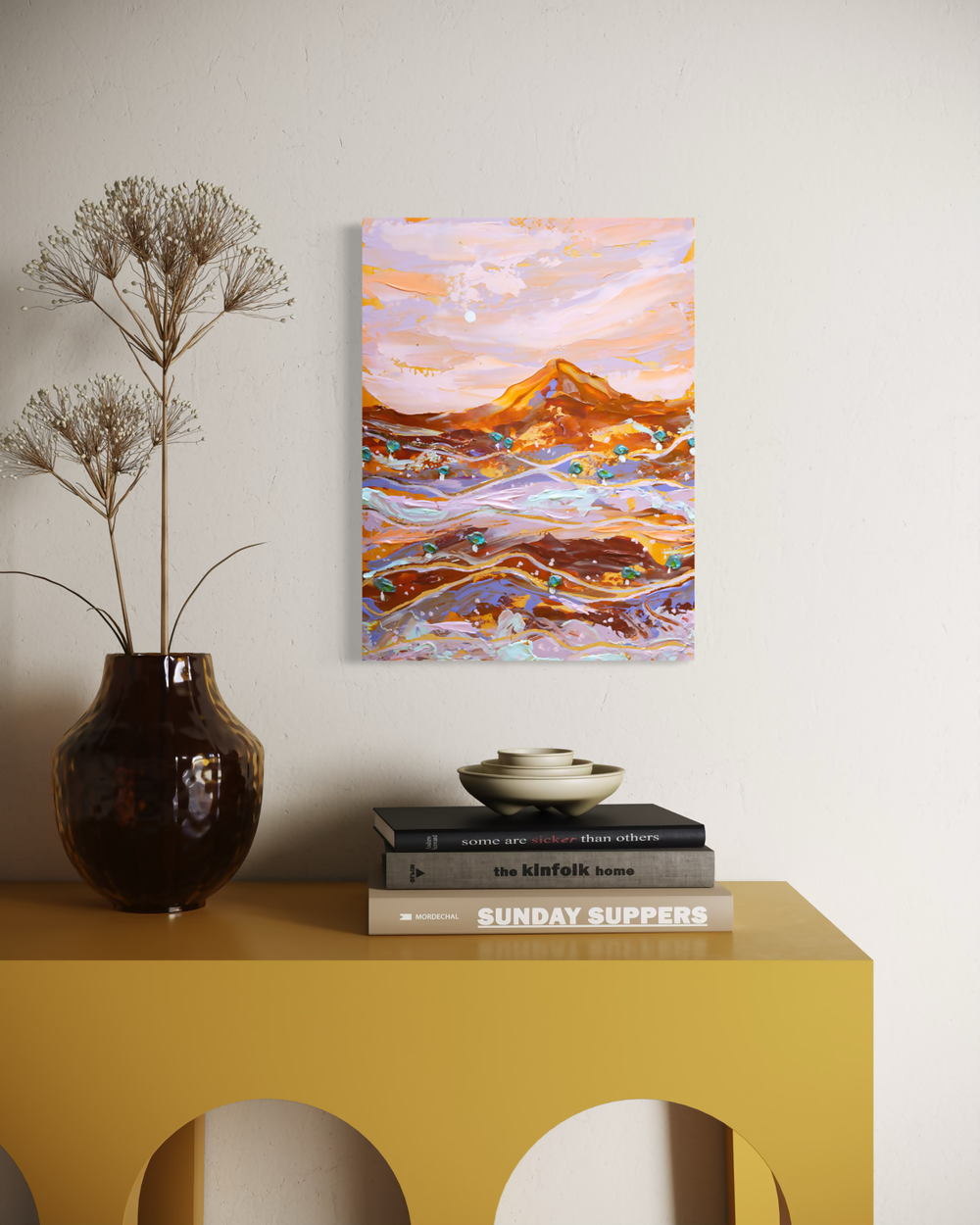 Starlight , Original Artwork-by-Elle Pervez-original art-Gioia