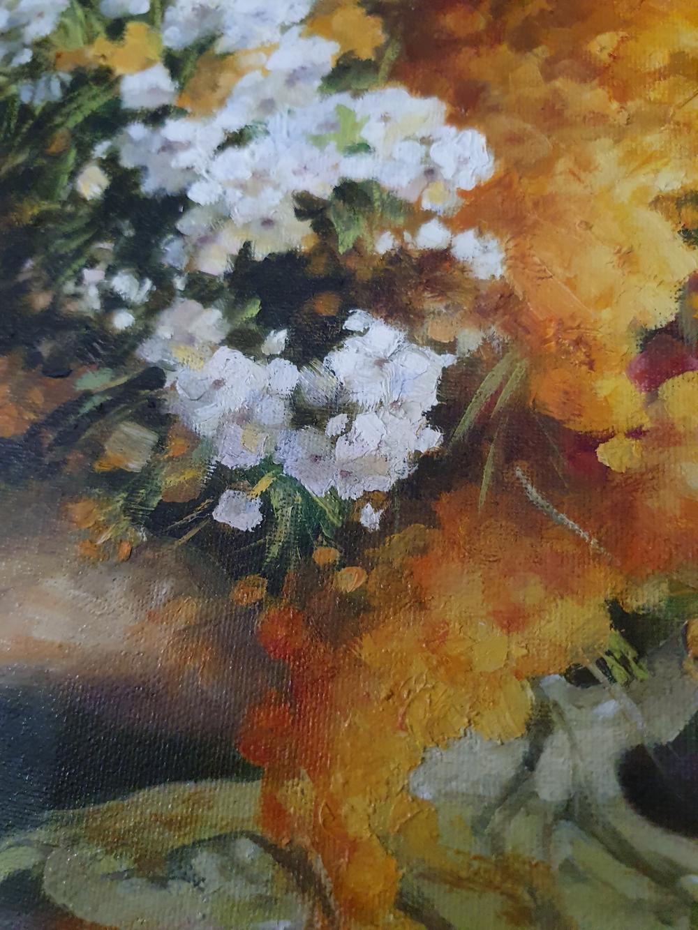 Still Life with Rockmelon-by-Tatyana Soboleva-original art-Gioia