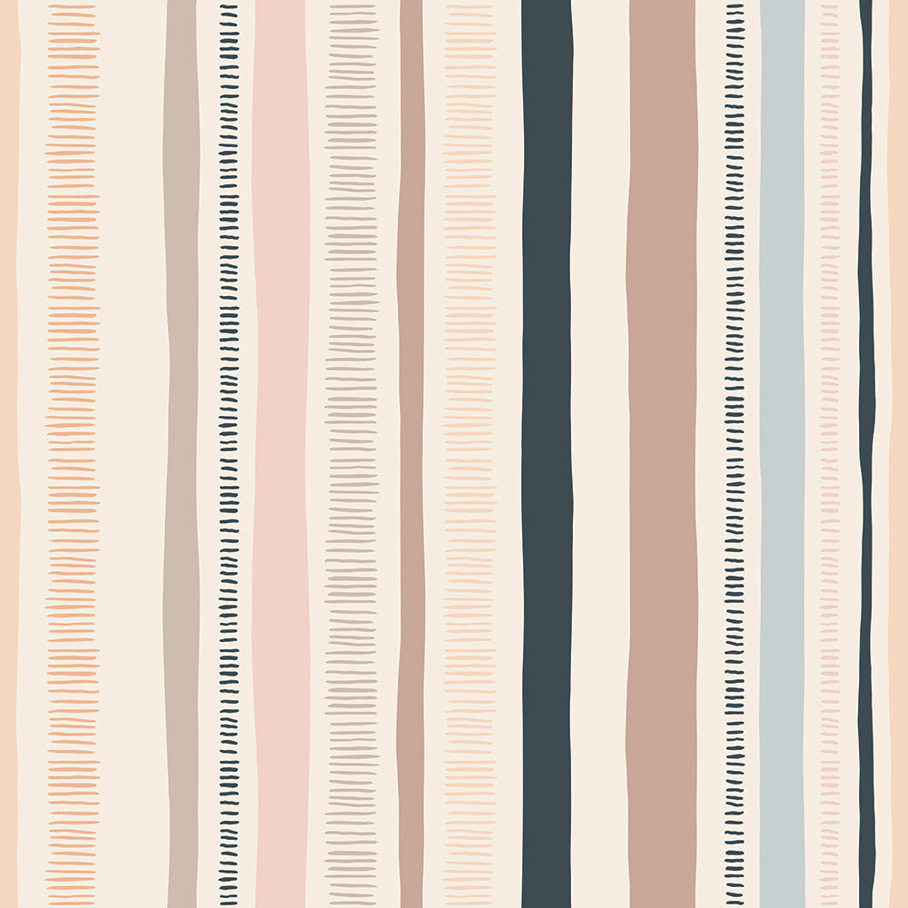 Stripe Scatter Wallpaper