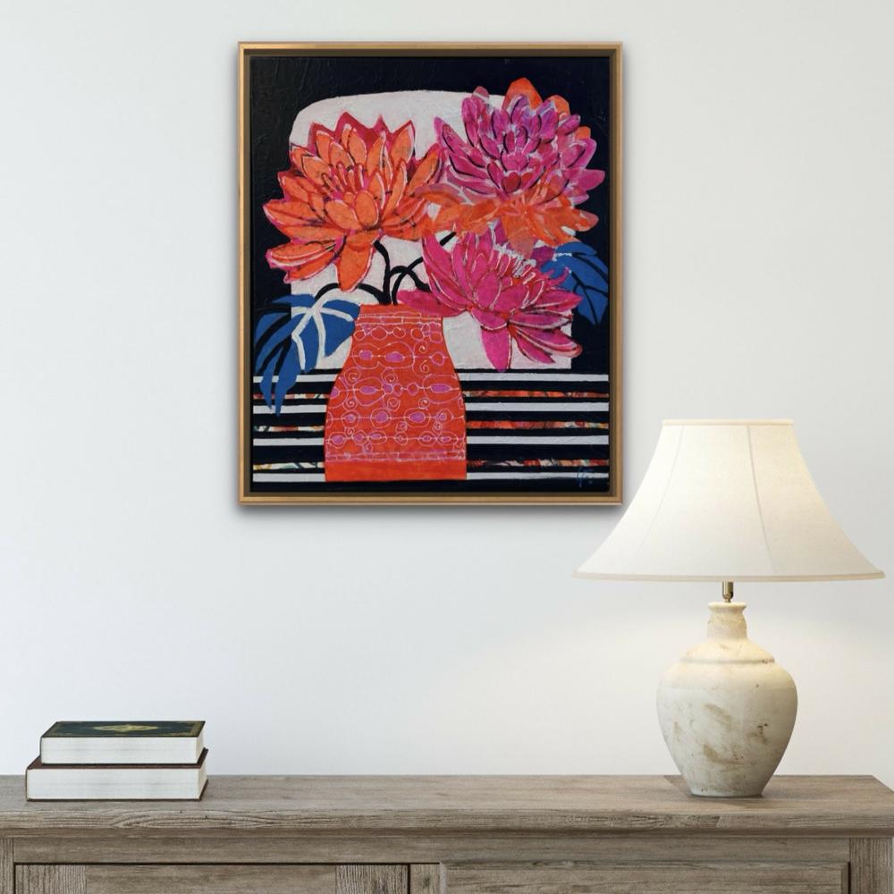 SubTropical Sizzle-by-Lindy Farley-original art-Gioia