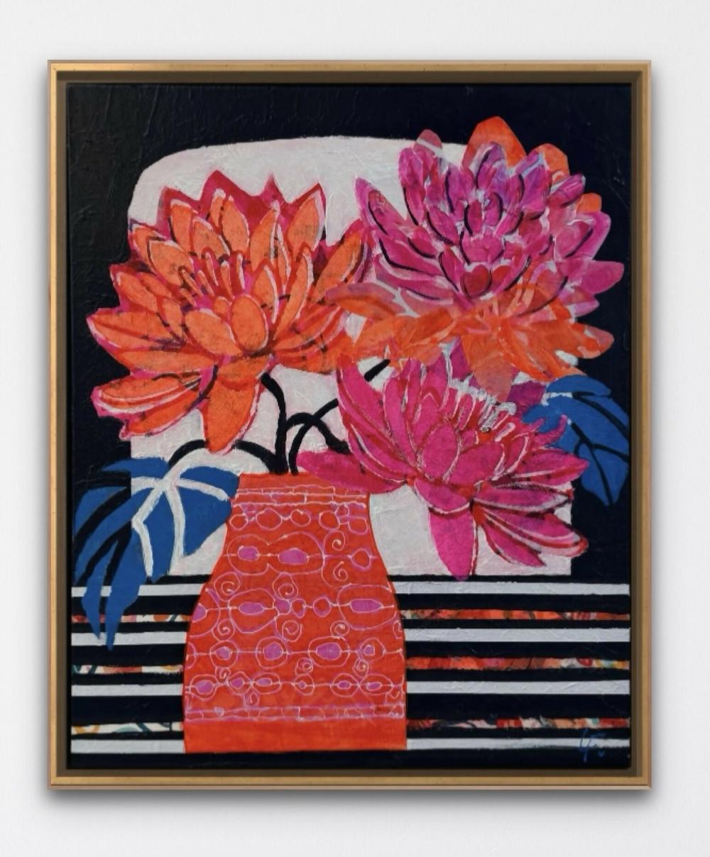SubTropical Sizzle-by-Lindy Farley-original art-Gioia