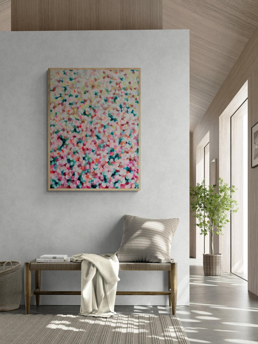 Summer Afternoons Together , Original Artwork-by-Katherine Spiller-original art-Gioia