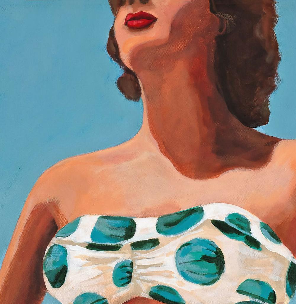 Summer Holiday-by-Glenda Borchard-original art-Gioia