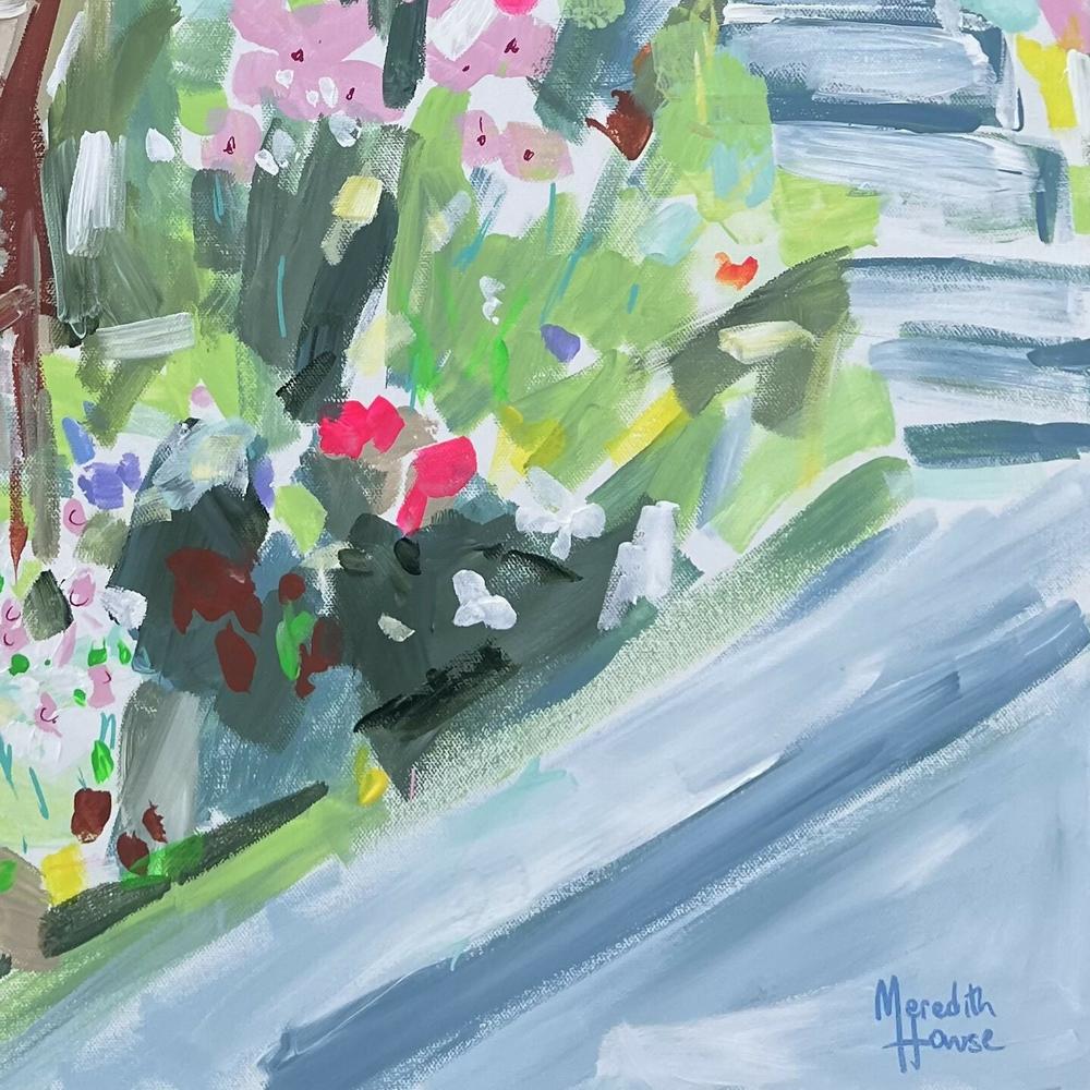 Summer in Wales. Original Hand-Painted Canvas By Meredith Howse-by-Meredith Howse-original art-Gioia