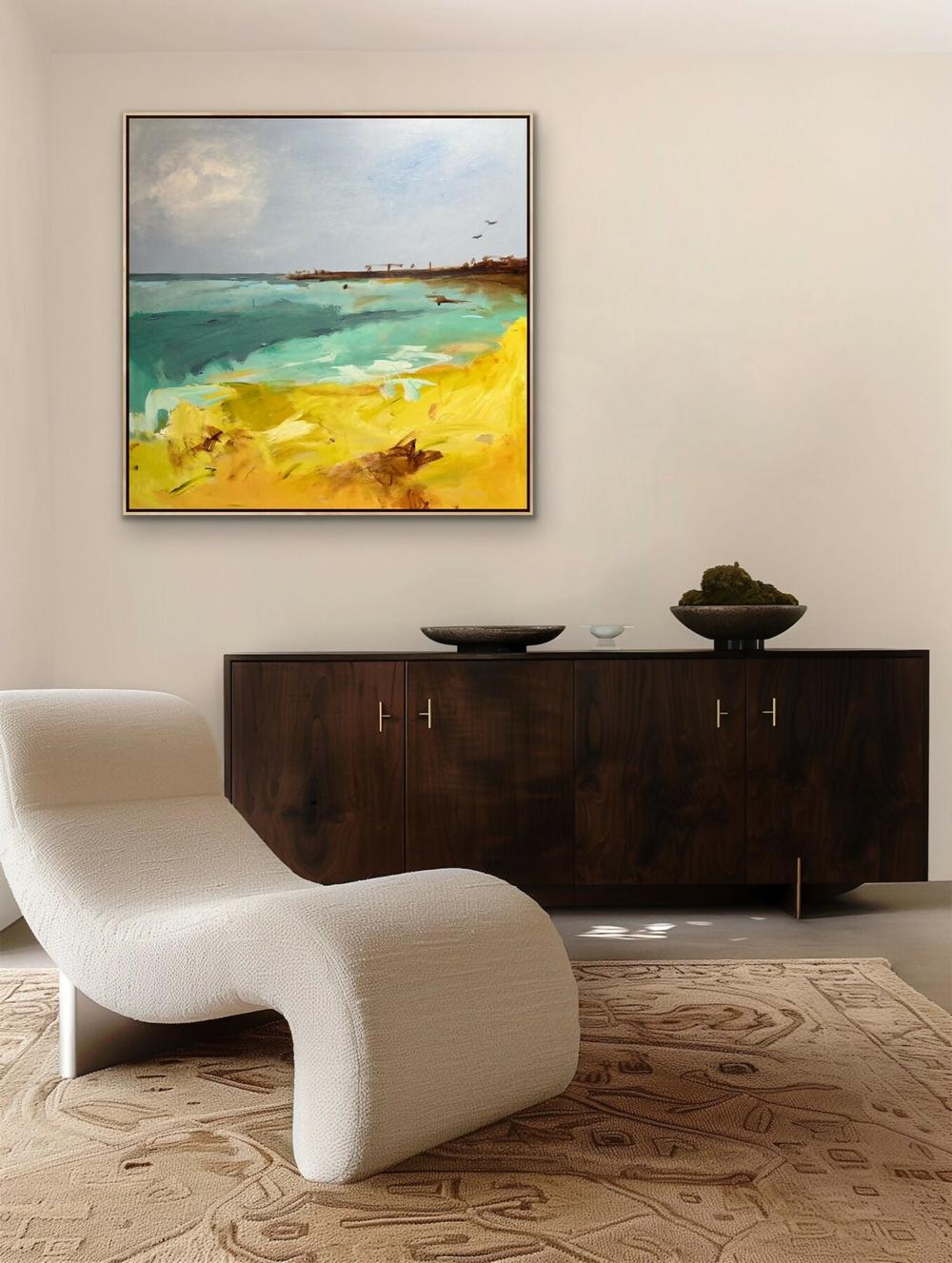 Sunlit Haven-by-Carolyne Jane-original art-Gioia