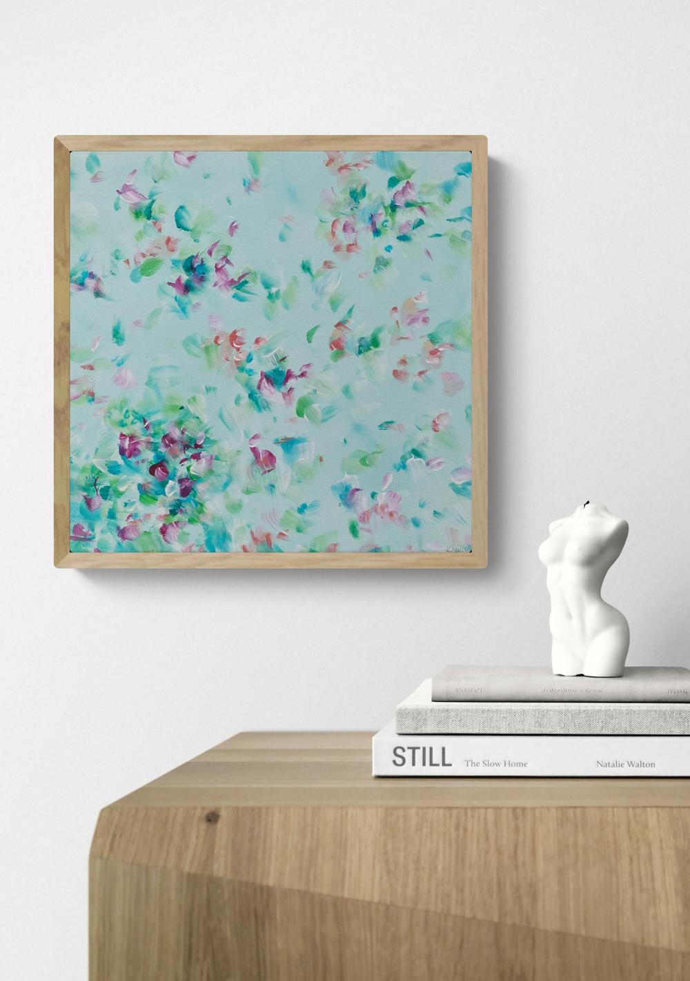 Sweet Petal Float, Original Art By Katherine Spiller-by-Katherine Spiller-original art-Gioia