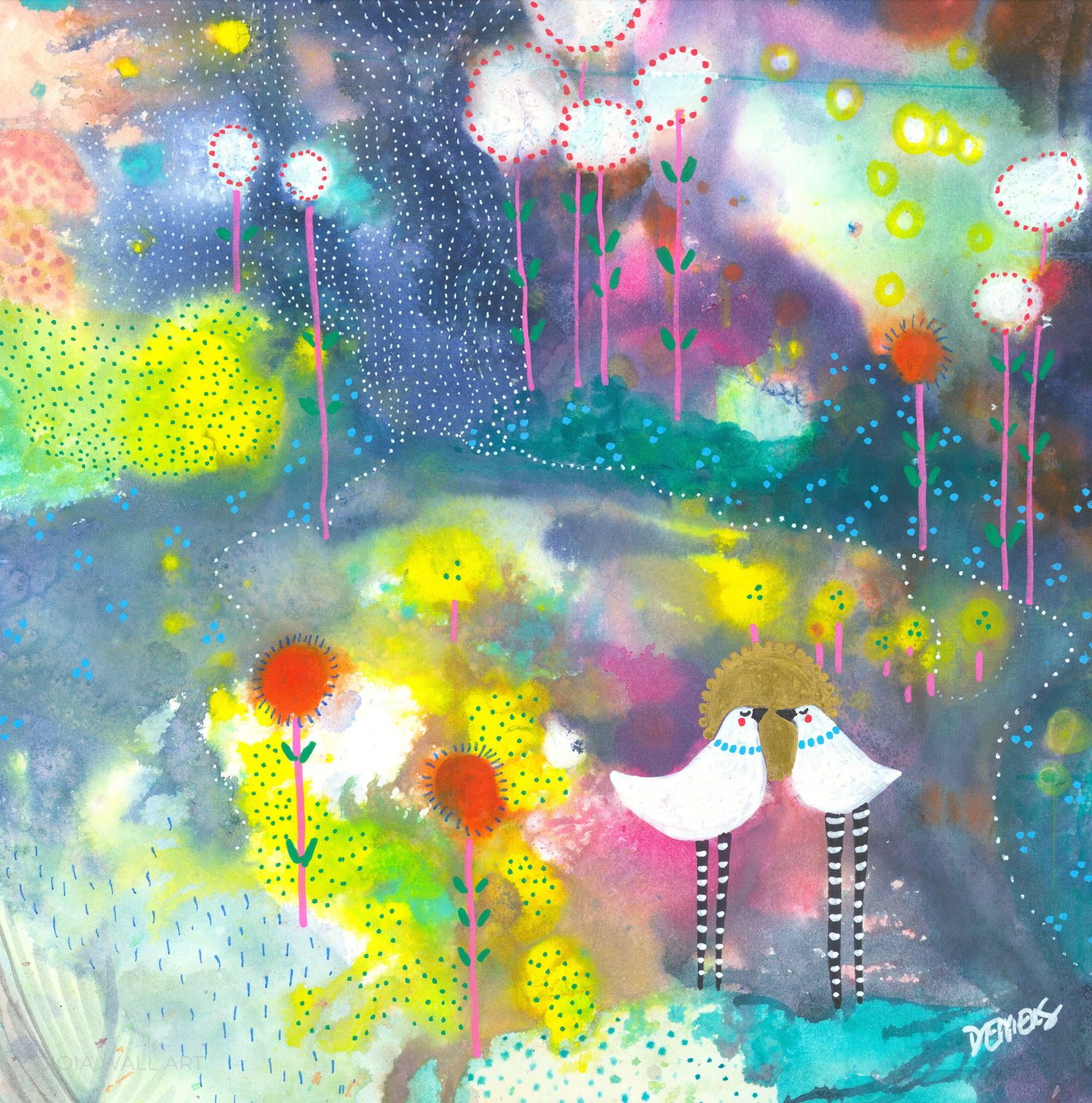 Ikigai (A Reason For Being; The Thing That Makes You Get Up In Morning) By Sylvie Demers 25.4 X Cm