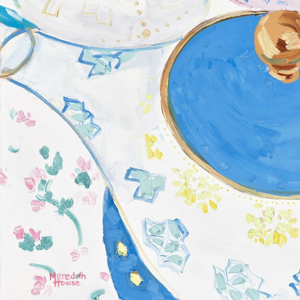 Tea Cup. Original hand-painted artwork by Meredith Howse.-by-Meredith Howse-original art-Gioia