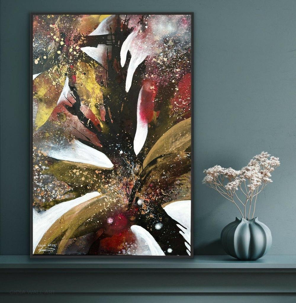 Temptress, Acrylic on Canvas, 63x93cm, By Teagan Watts , Original Artwork-by-Teagan Watts-original art-Gioia