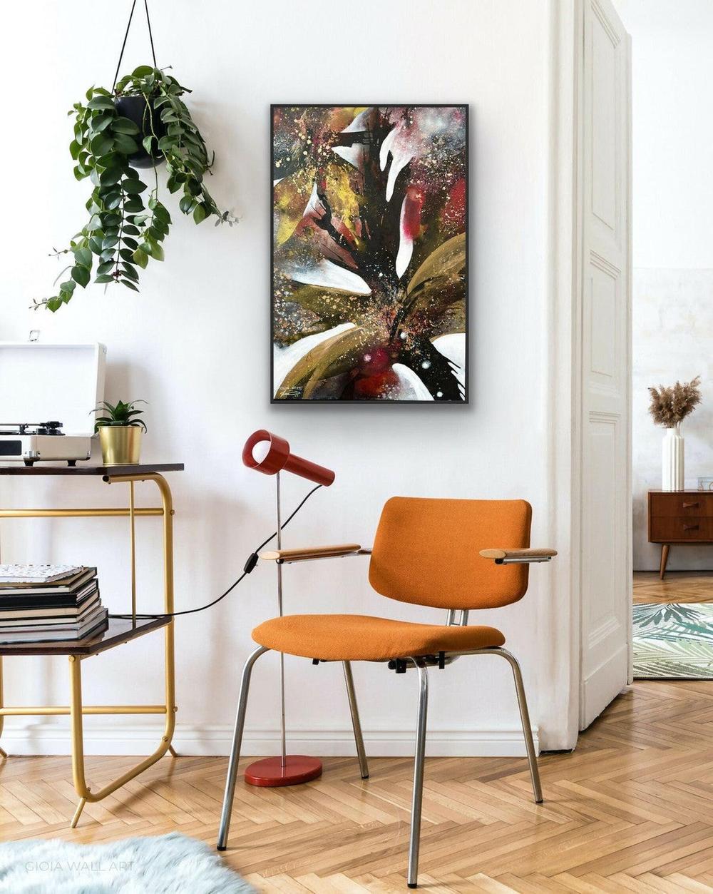Temptress, Acrylic on Canvas, 63x93cm, By Teagan Watts , Original Artwork-by-Teagan Watts-original art-Gioia
