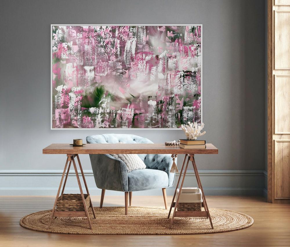 The Courage to Bloom , Original Artwork-by-Alanah Jarvis-original art-Gioia
