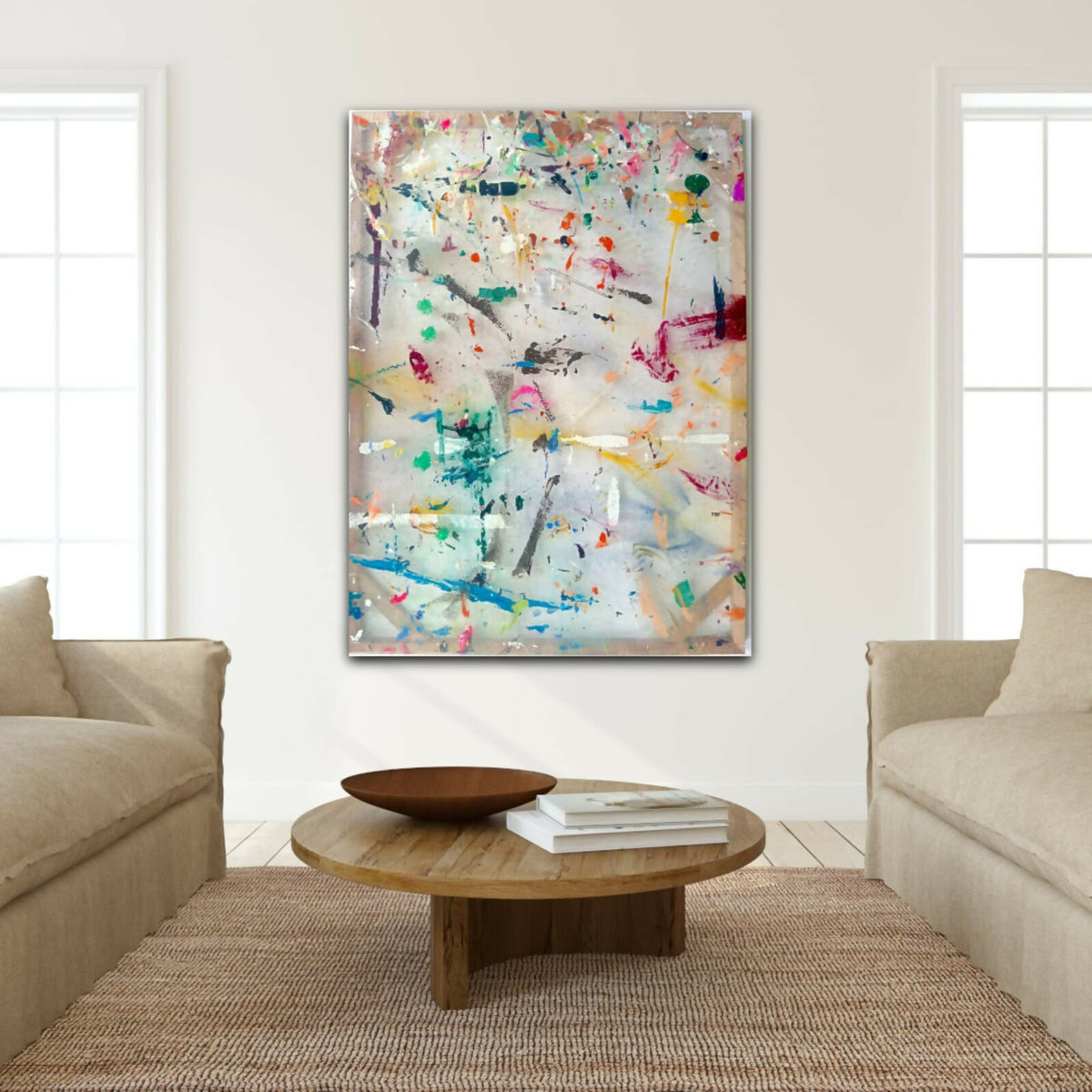 The Floor Did It part 2-by-Sadik Stitch-original art-Gioia