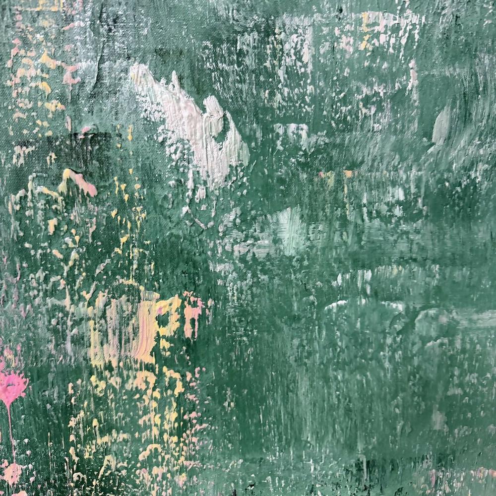 The Old Garden Waking Up , Original Artwork-by-Alanah Jarvis-original art-Gioia