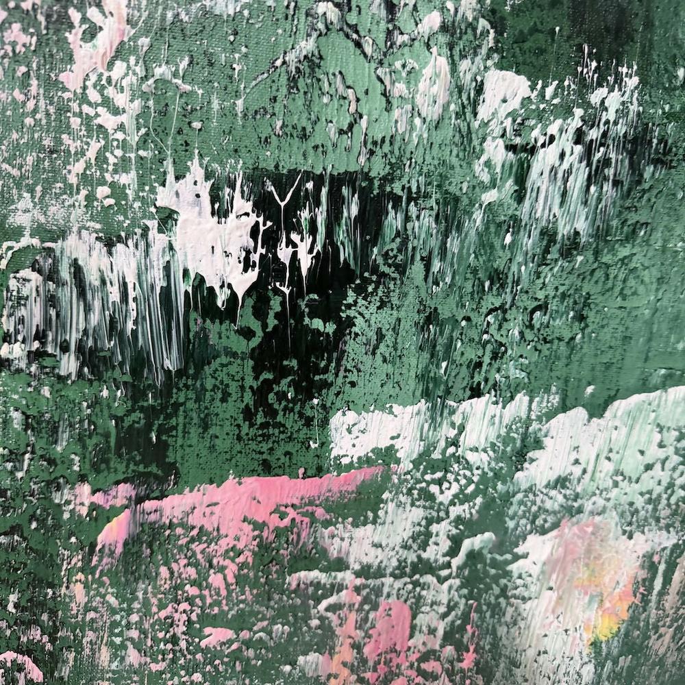The Old Garden Waking Up , Original Artwork-by-Alanah Jarvis-original art-Gioia