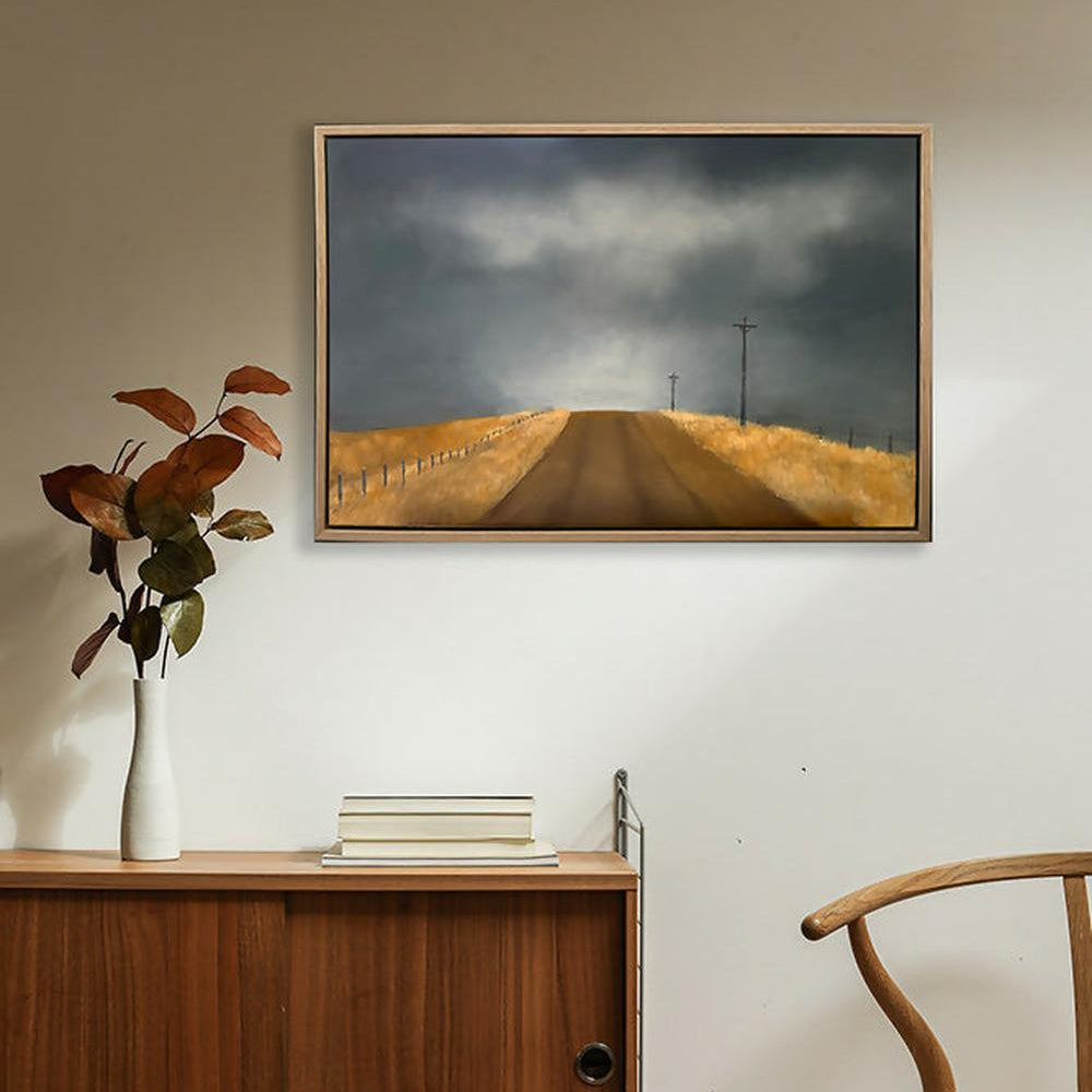 The Road Home-by-Pamela Gleeson-original art-Gioia