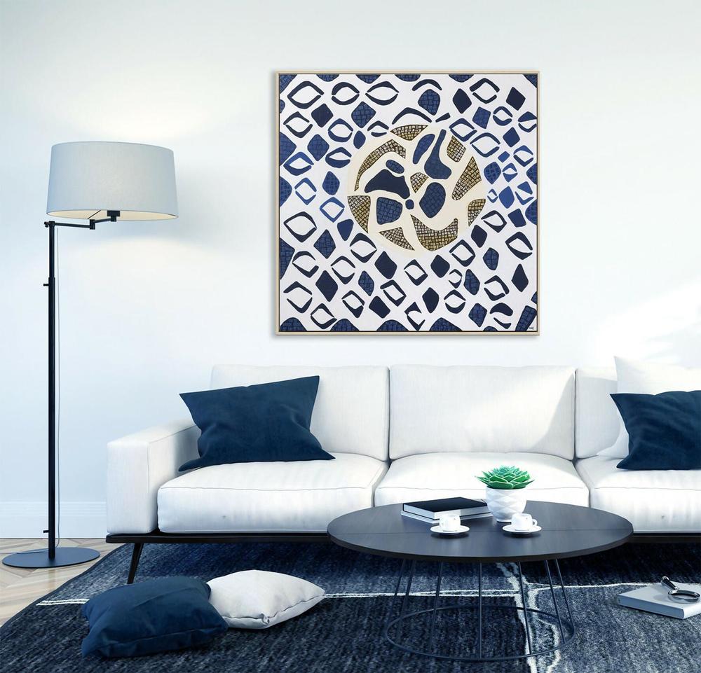 The South Pacific Ocean, Original Hand-Painted Canvas By Ani Ipradjian-by-Ani Ipradjian-original art-Gioia