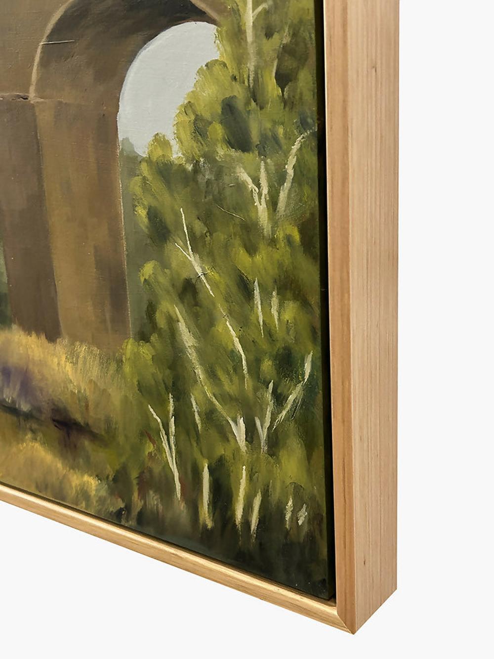 The Viaduct at Malmsbury-by-Pamela Gleeson-original art-Gioia